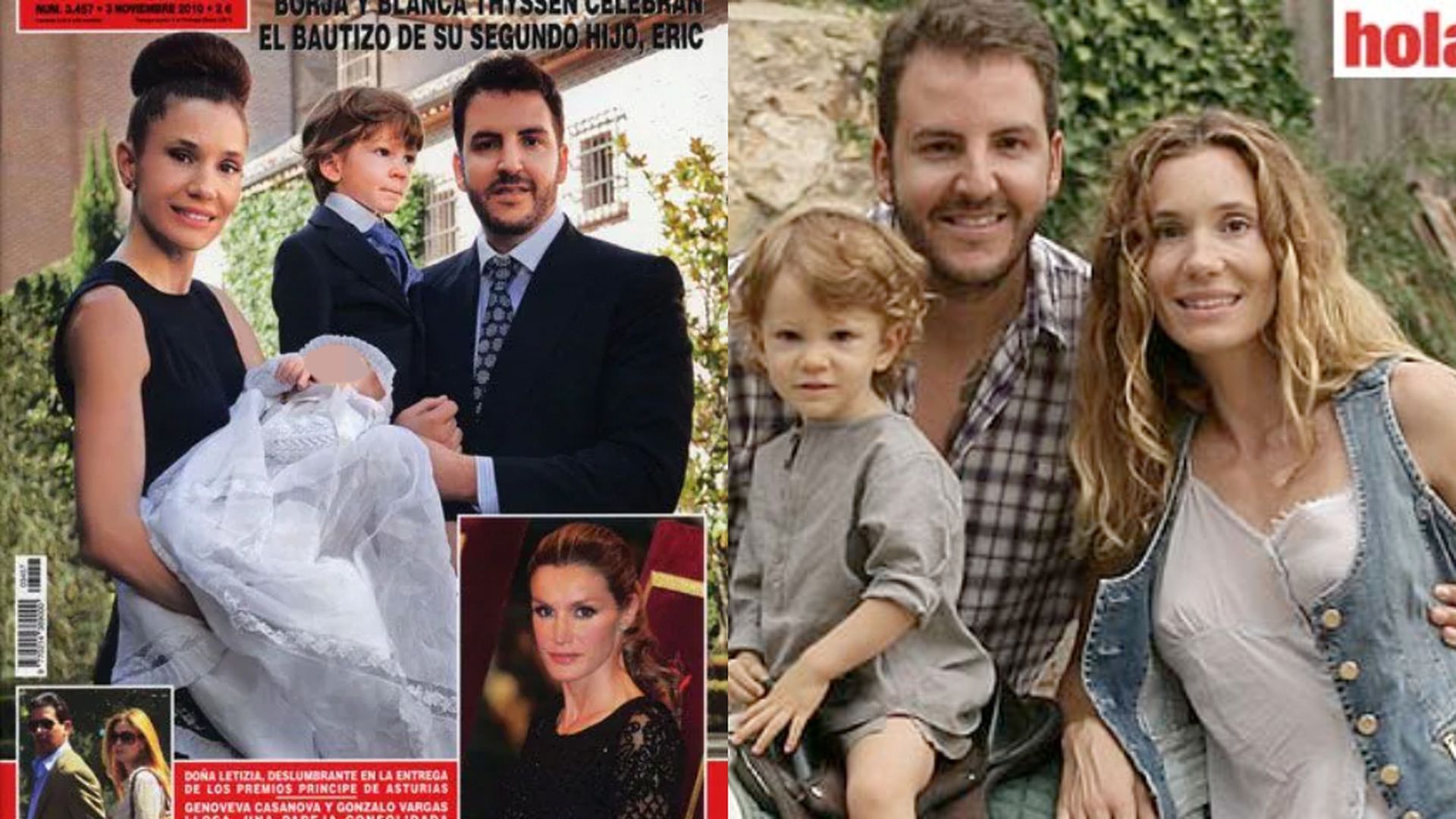 Borja Thyssen tuvo que hacerse varias pruebas para que se confirmase la paternidad de su hijo Sacha