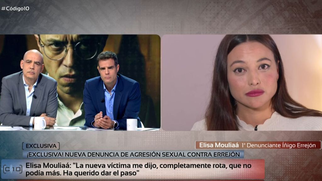 Elisa Mouliaá, emocionada, agradece el "coraje" de la nueva denunciante y revela cómo contactó con ella: "Se mordió la lengua hasta no poder más"