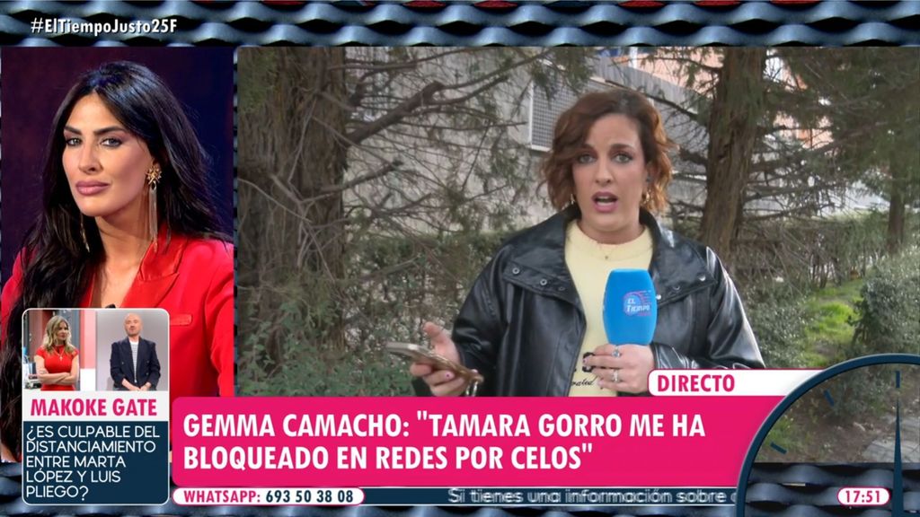 La reacción de Gemma Camacho a la información de Leticia Requejo sobre Cayetano Rivera y quién estuvo realmente detrás del 'unfollow'