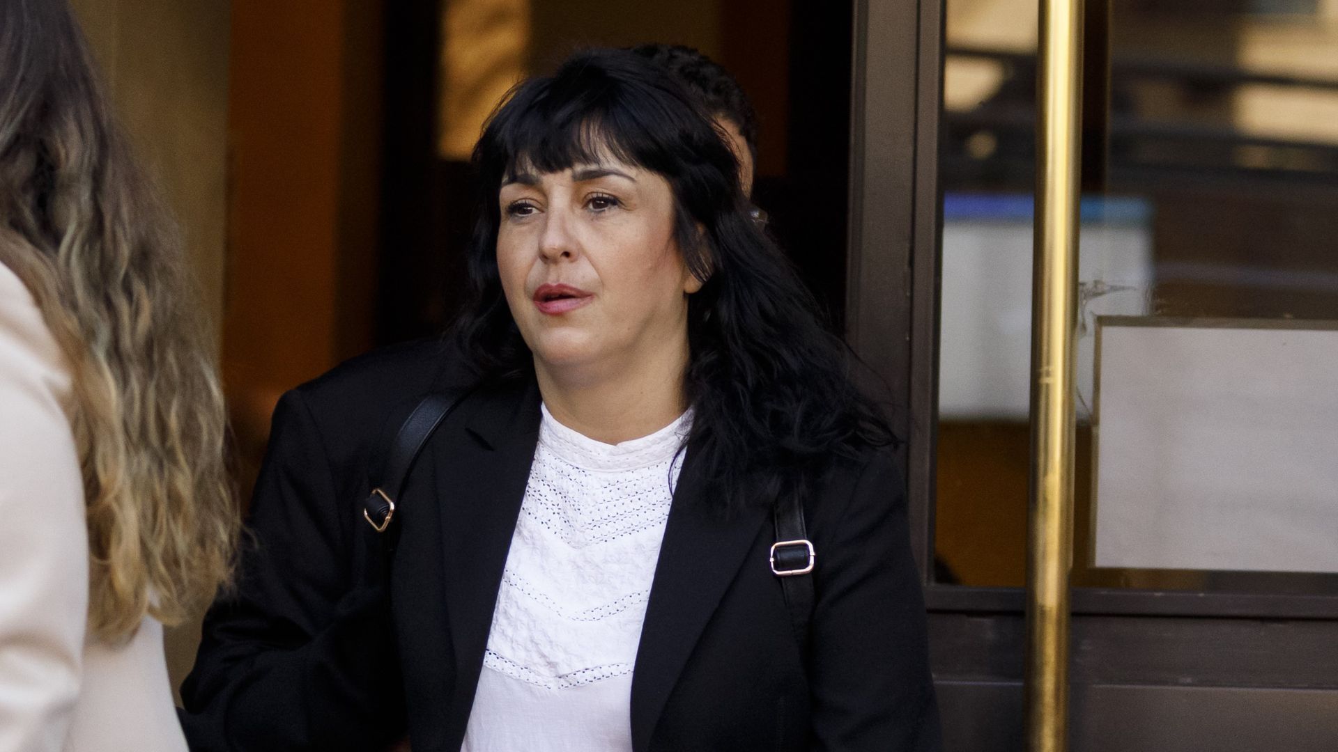 Juana Rivas, a la salida de un tribunal Juana Rivas, a la salida de un tribunal