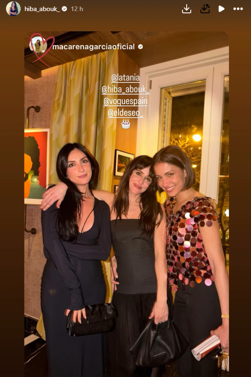 La imagen de la reaparición de Hiba Abouk tras el procesamiento de Achraf Hakimi