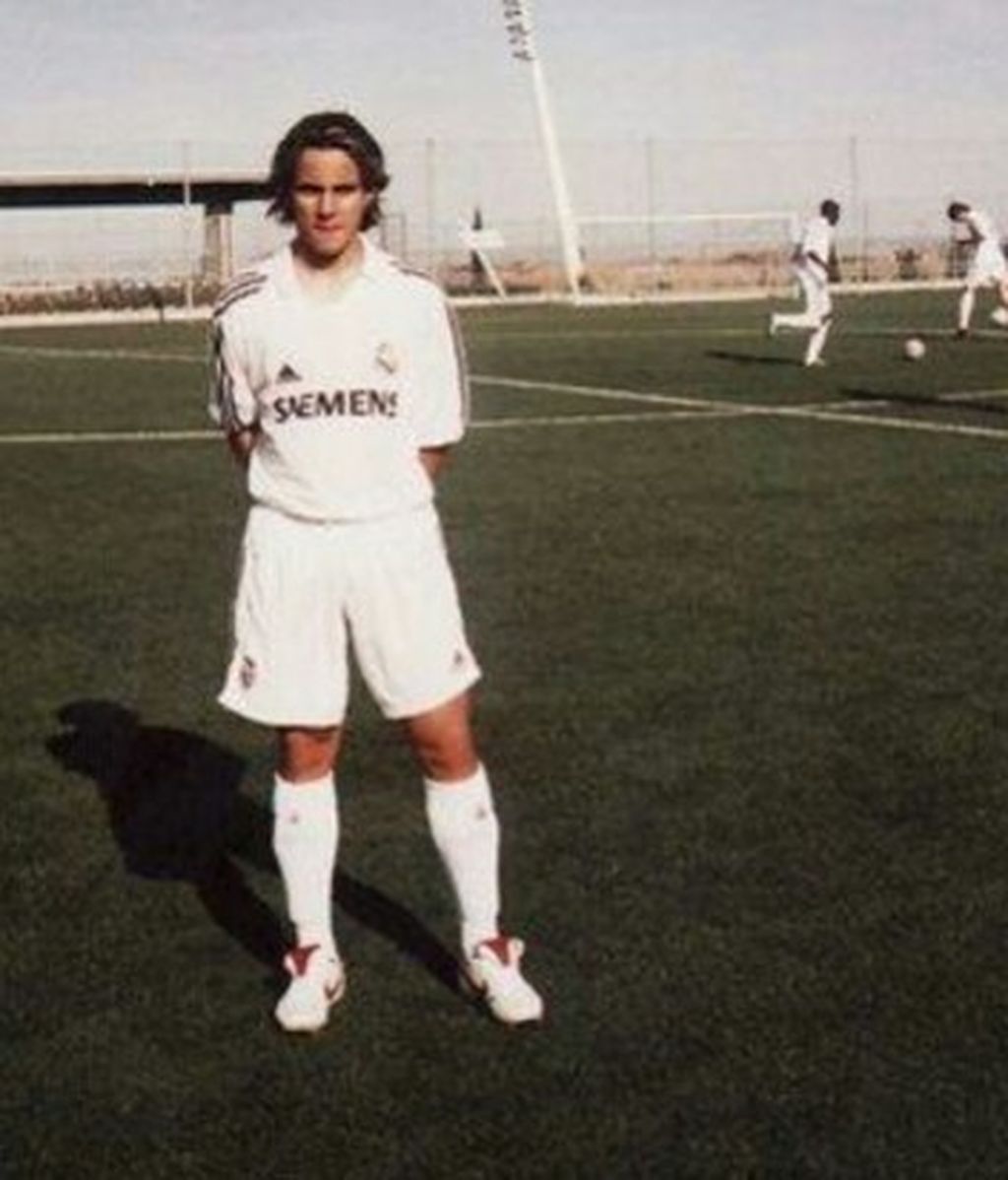 Manuel González en su etapa como futbolista