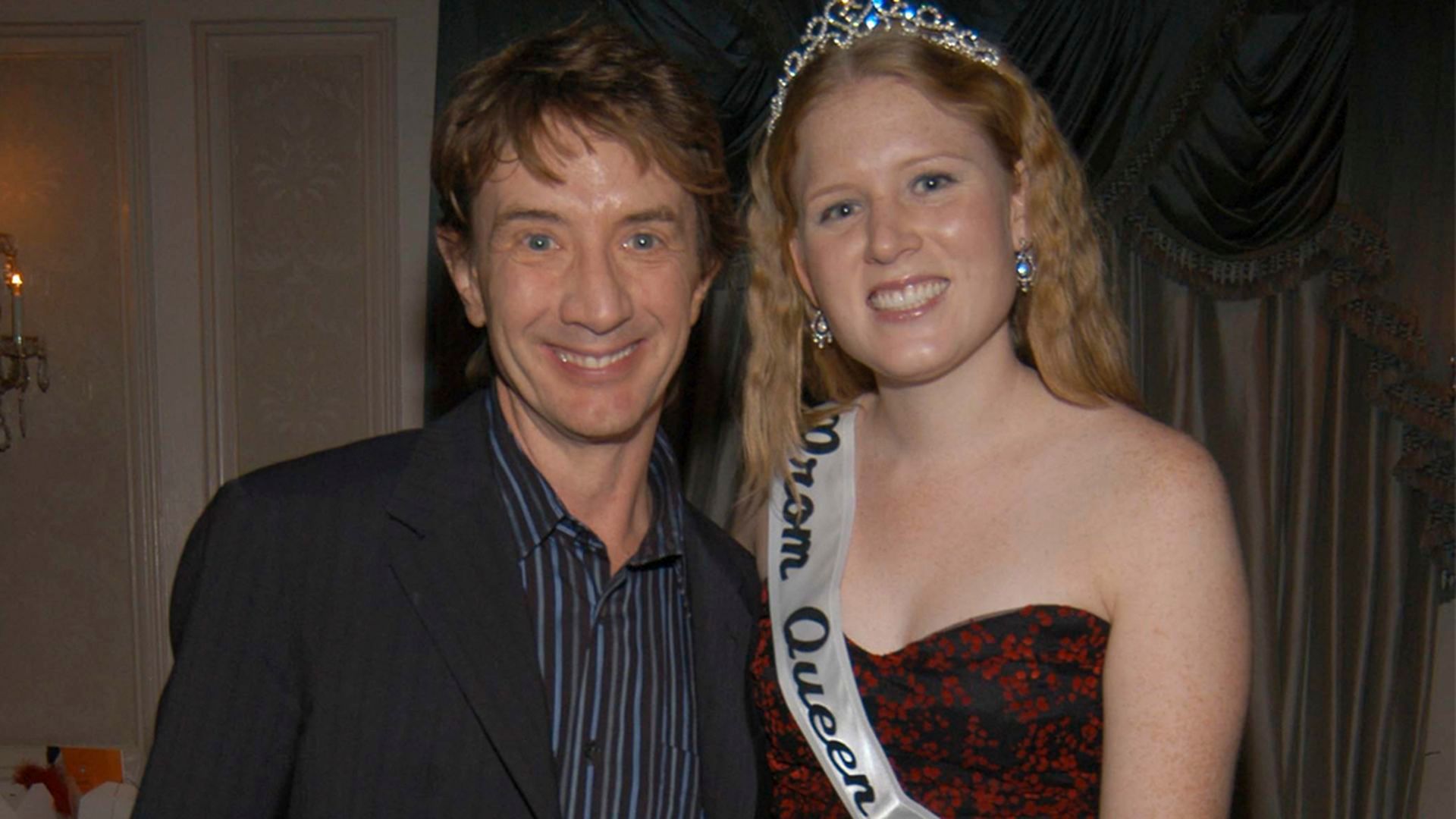 Martin Short y su hija Katherine Martin Short y su hija Katherine