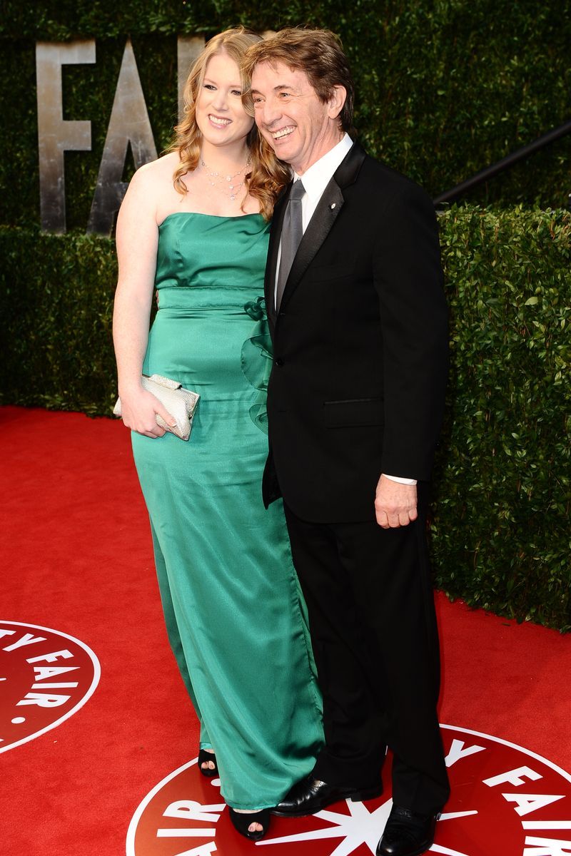 Martin Short y su hija Katherine, en una imagen de 2011