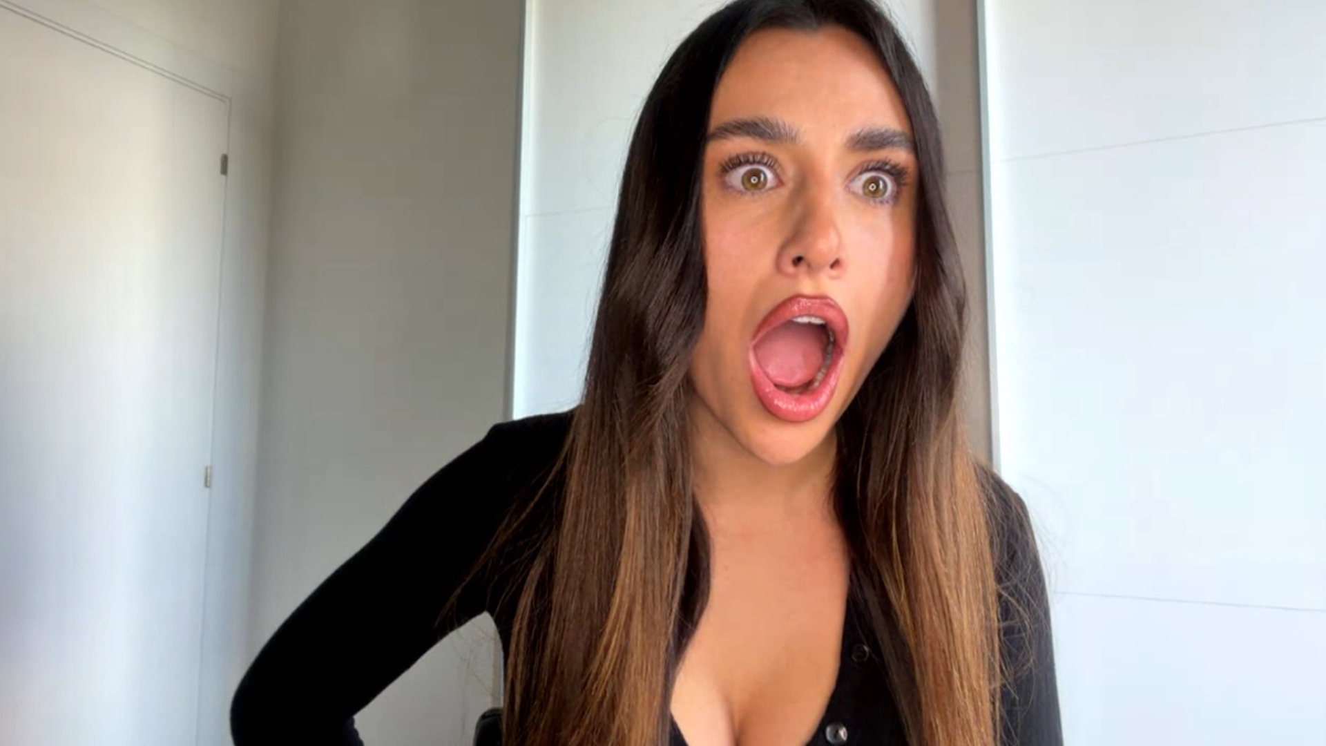 Olatz reacciona a las nuevas palabras de Carlota, la chica con la que Albert Barranco le habría sido infiel