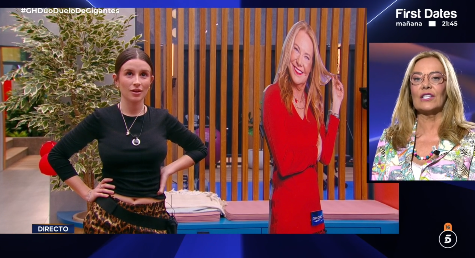 Sandra descubriendo la noticia