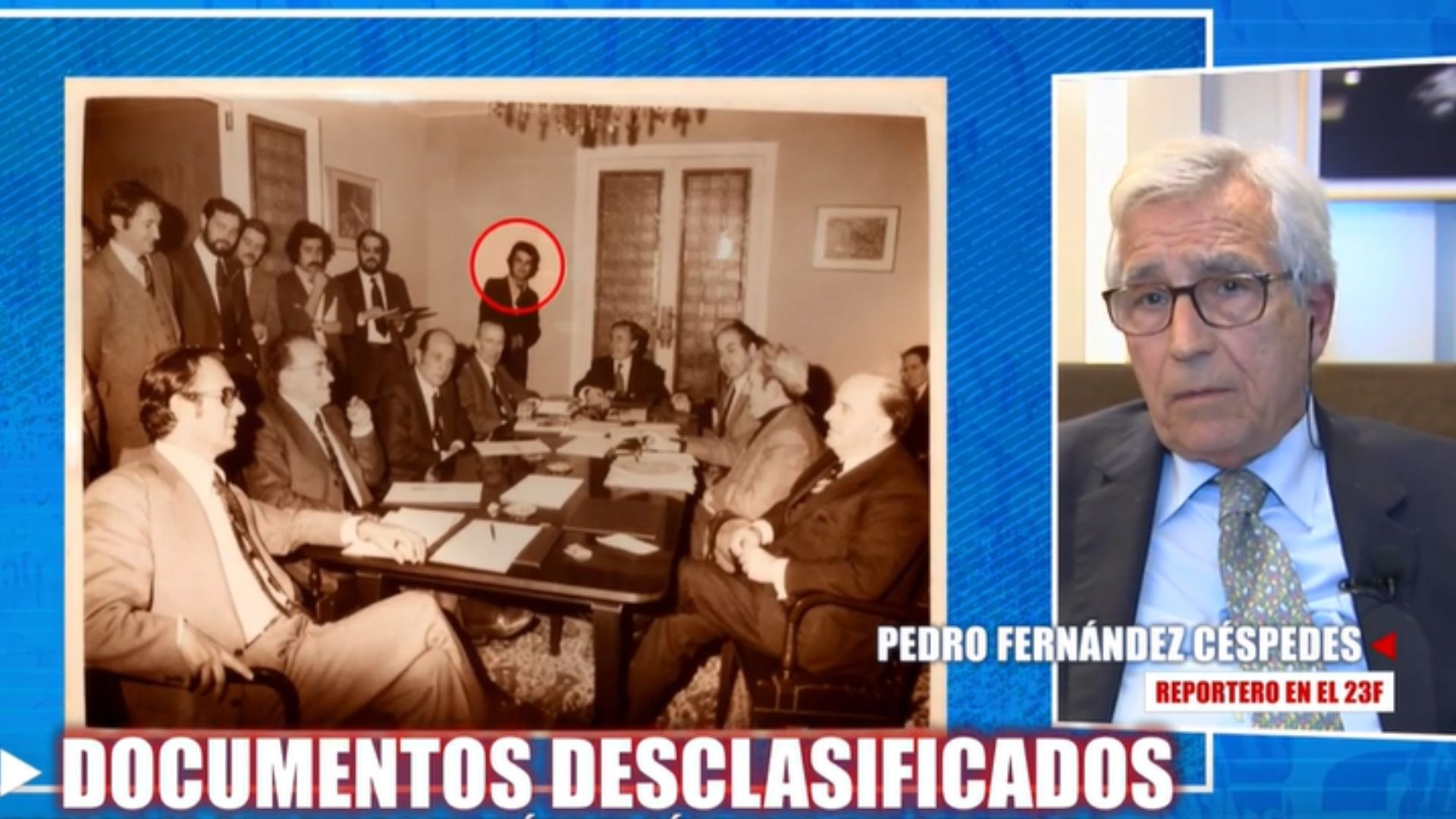 Un reportero del 23 F sentencia la desclasificación de los documentos: "Rechazo absolutamente utilizarlo como arma de combate" Un reportero del 23 F sentencia la desclasificación de los documentos: "Rechazo absolutamente utilizarlo como arma de combate"