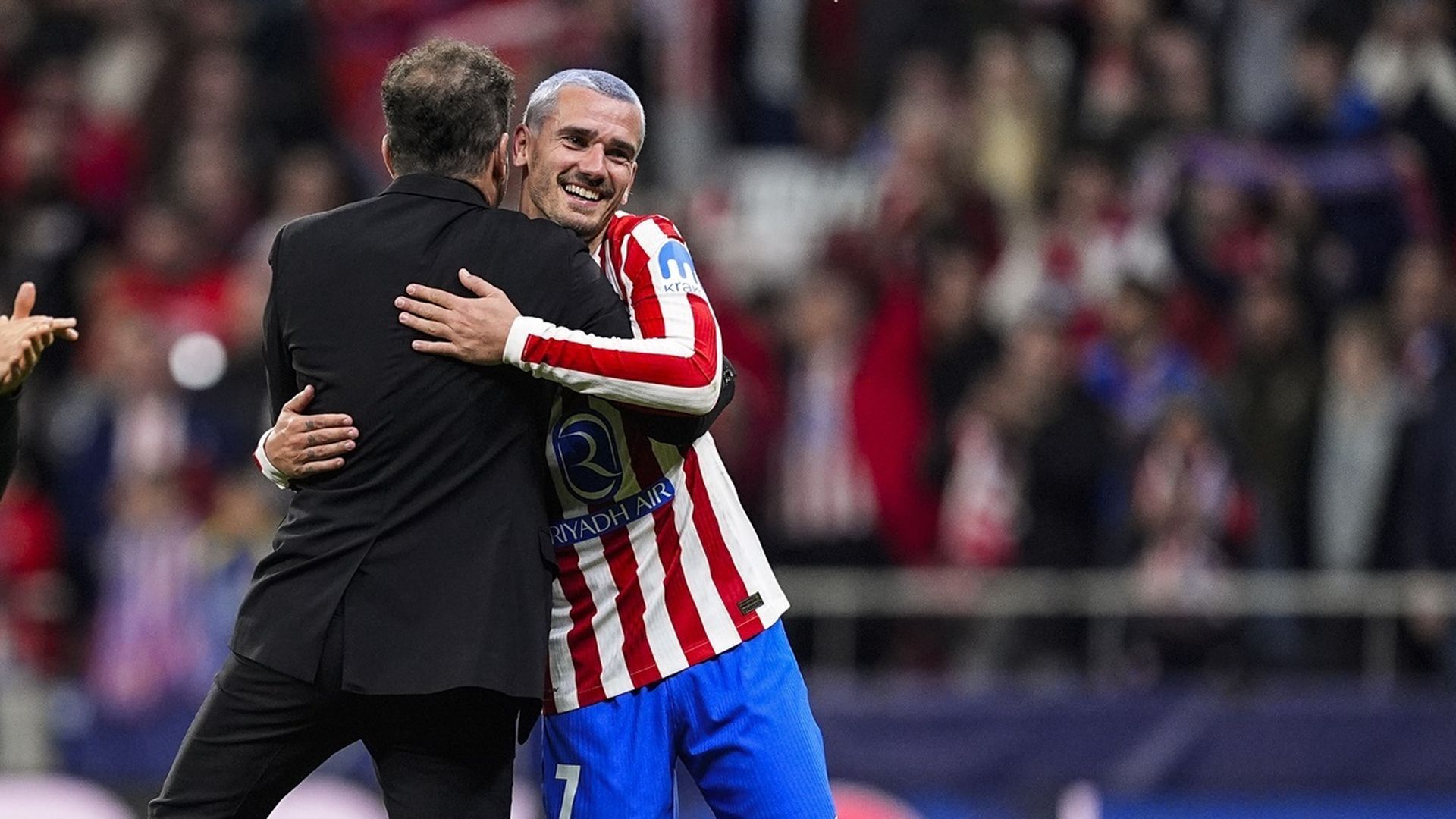 Antoine Griezmann con el Atlético de Madrid
