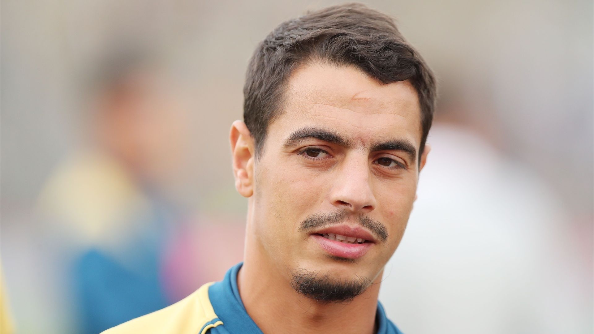 Ben Yedder, en un calentamiento