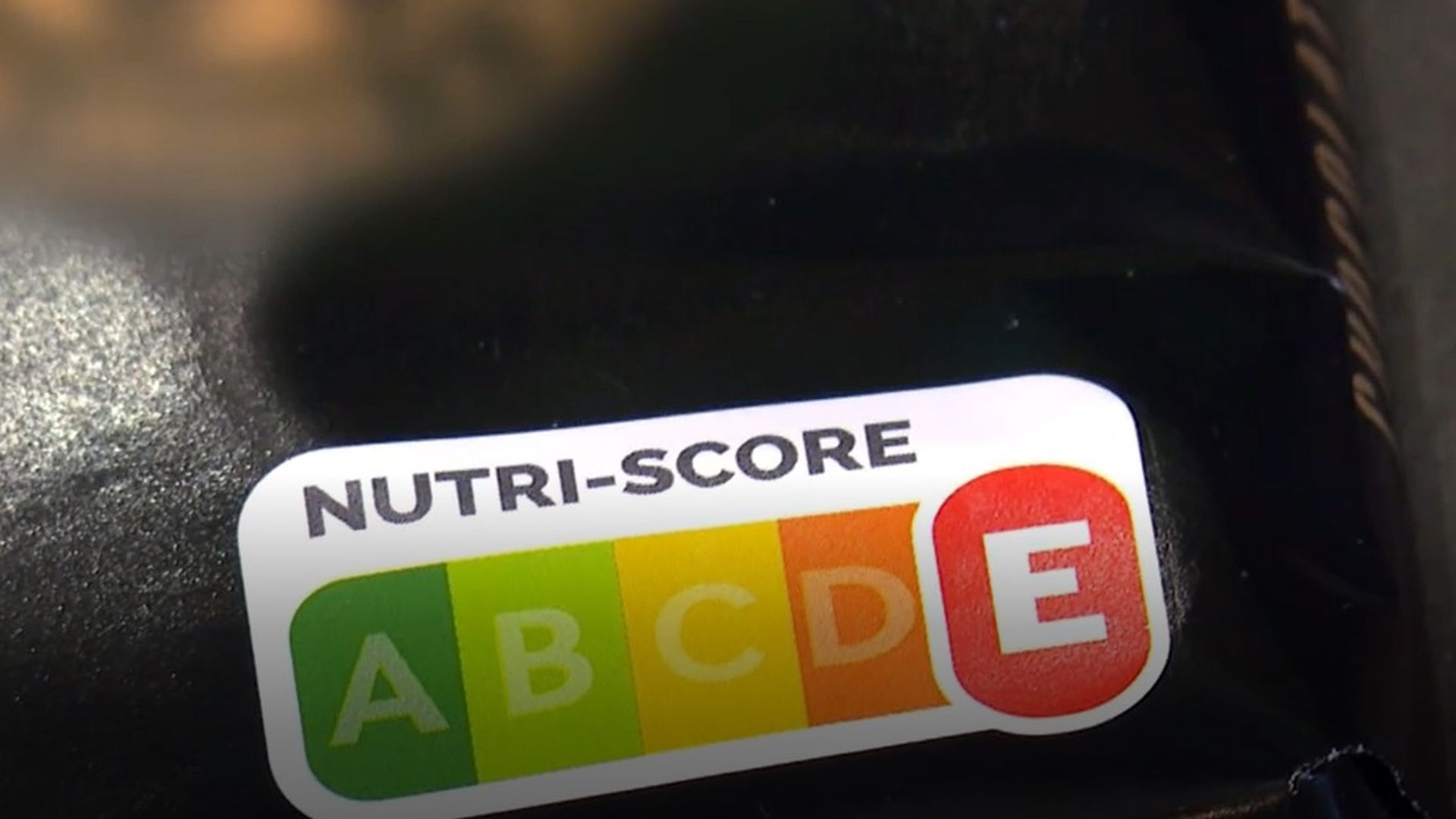 Chocolate negro letra E