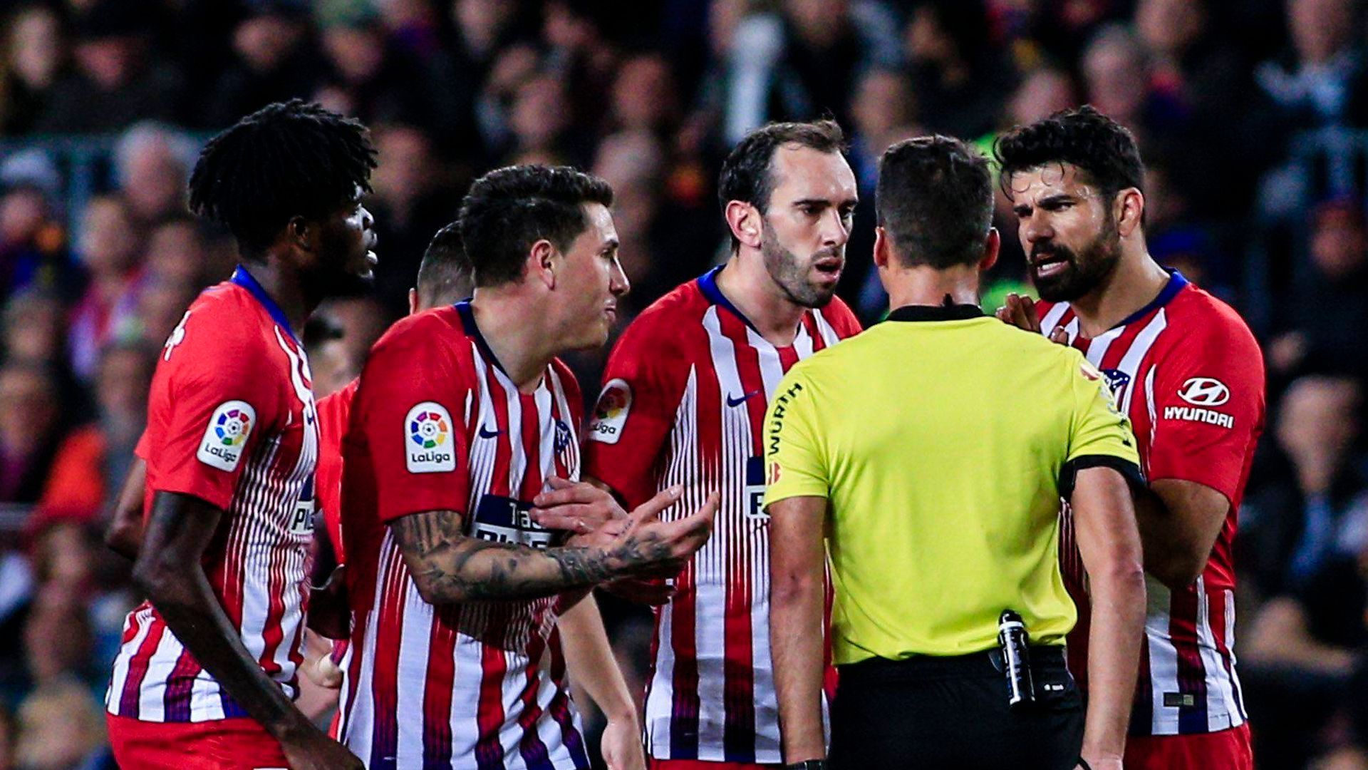 Diego Costa, expulsado por Gil Manzano Diego Costa, expulsado por Gil Manzano