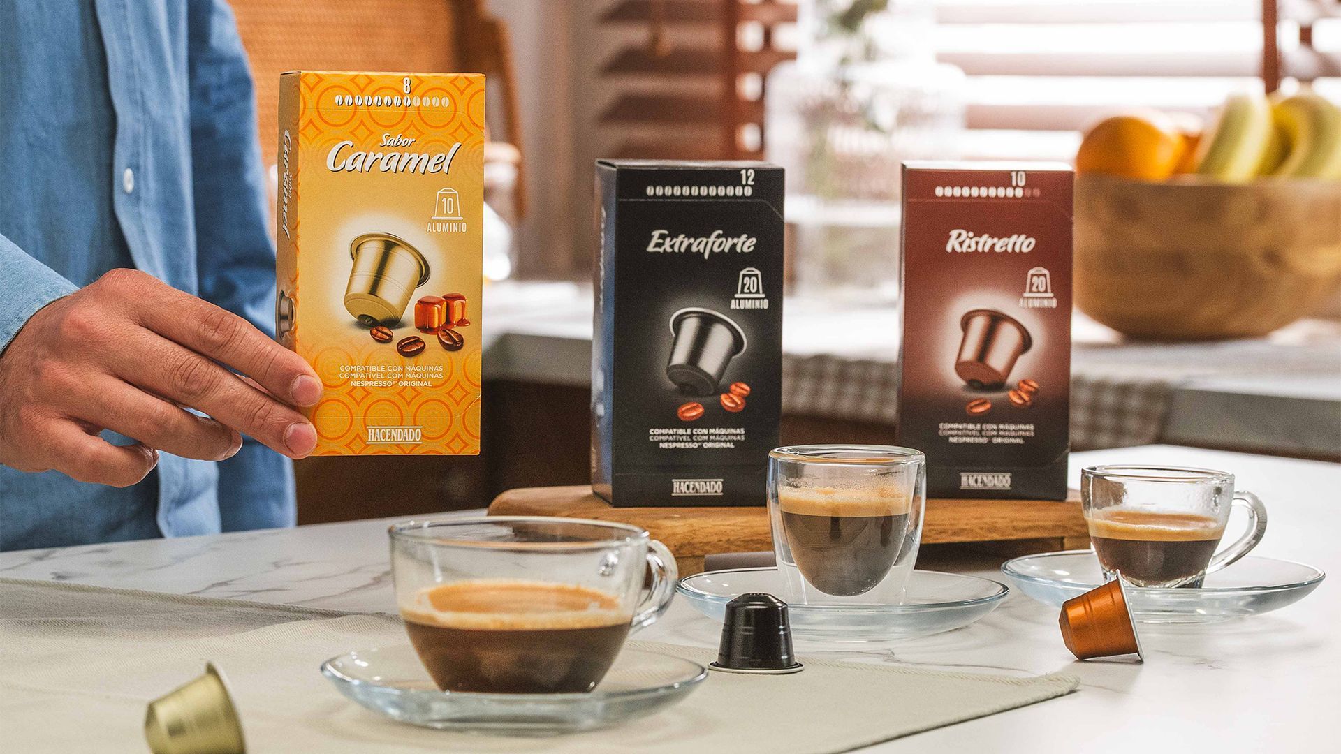 El café en cápsulas de Mercadona