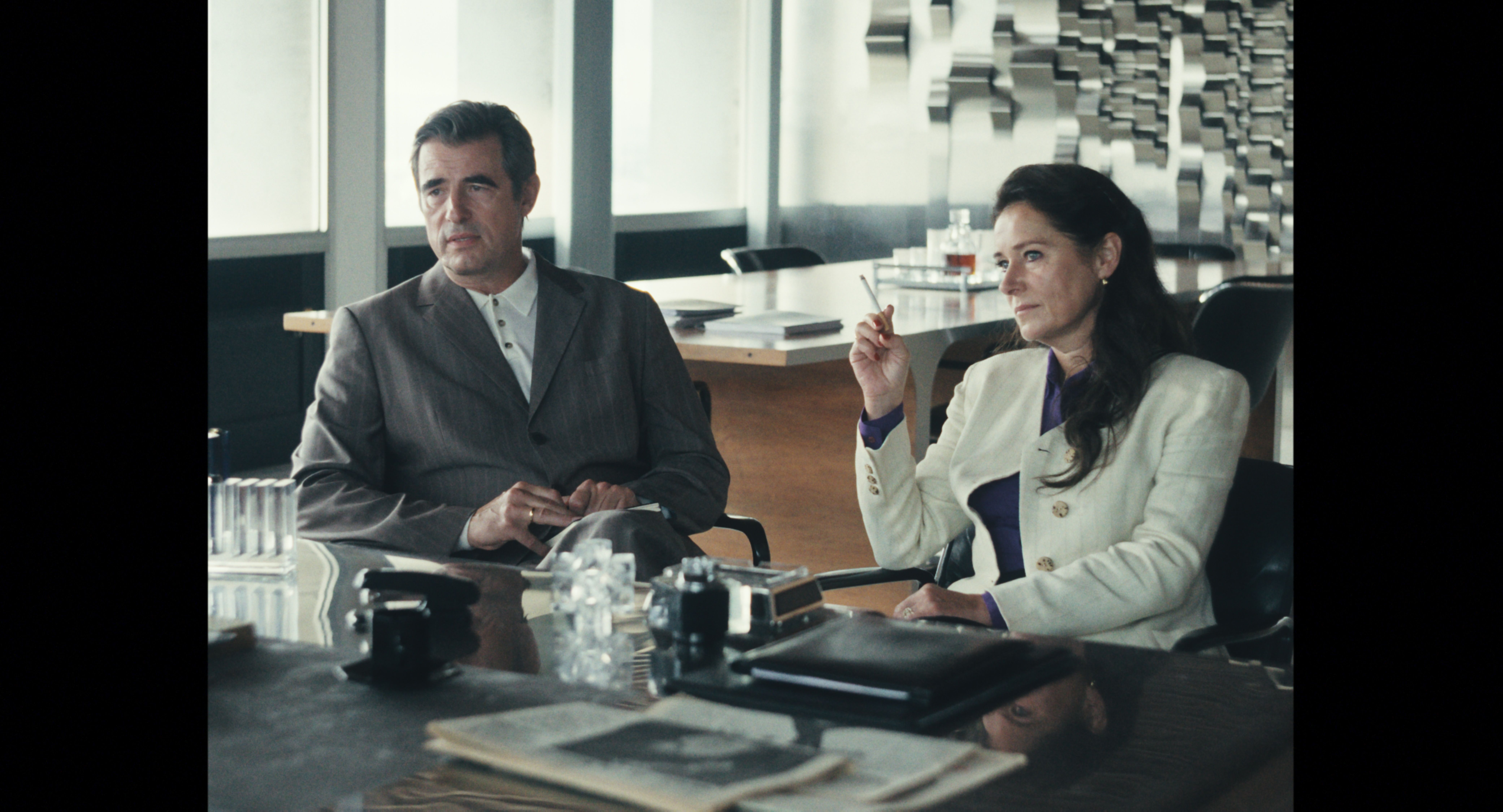 En la película, uno de los grandes apoyos del arquitecto Johan Otto von Spreckelsen es su mujer, Liv.