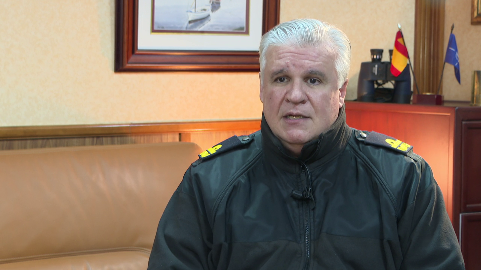 Entrevistamos al contraalmirante Joaquín Ruiz Escagedo, al mando de la Agrupación Naval Permanente número 1 de la OTAN SNMG-1