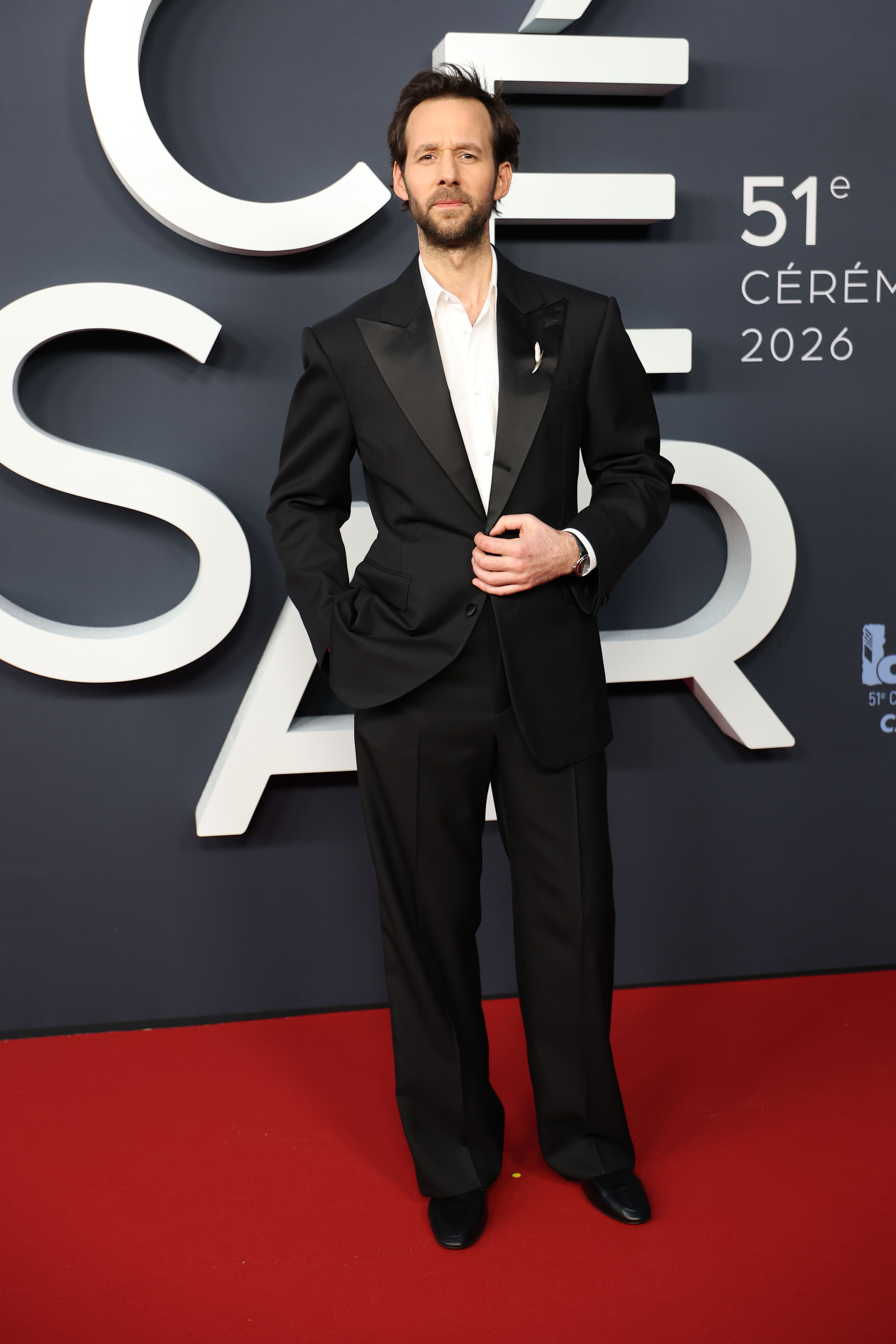 Benjamin Lavernhe, en los Premios César 2026