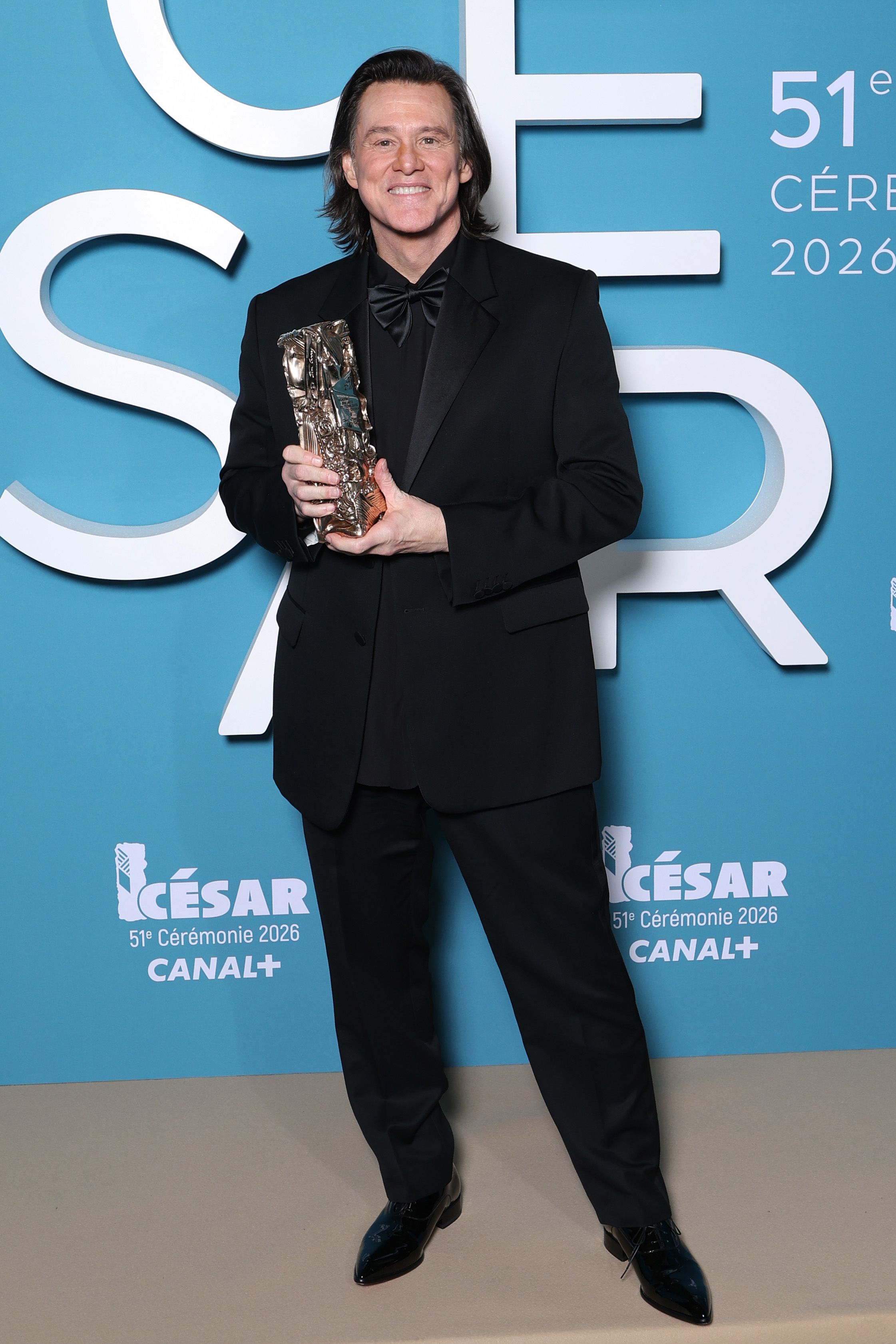 Jim Carrey, en los Premios César 2026