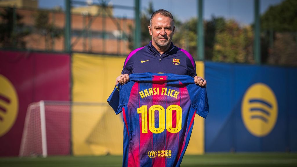 Hansi Flick manda un mensaje a la afición para que crea en la remontada contra el Atleti