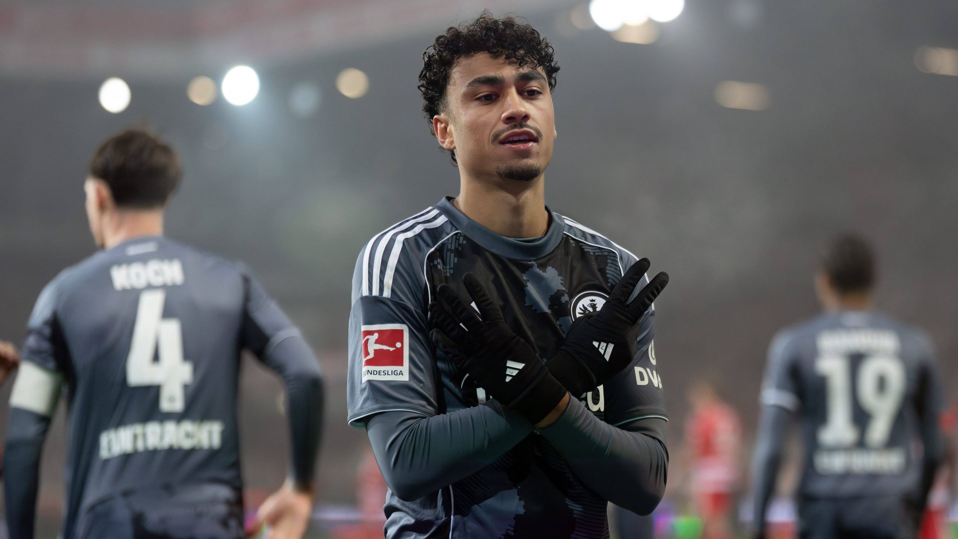 Nathaniel Brown, jugador del Eintracht Frankfurt Nathaniel Brown, jugador del Eintracht Frankfurt