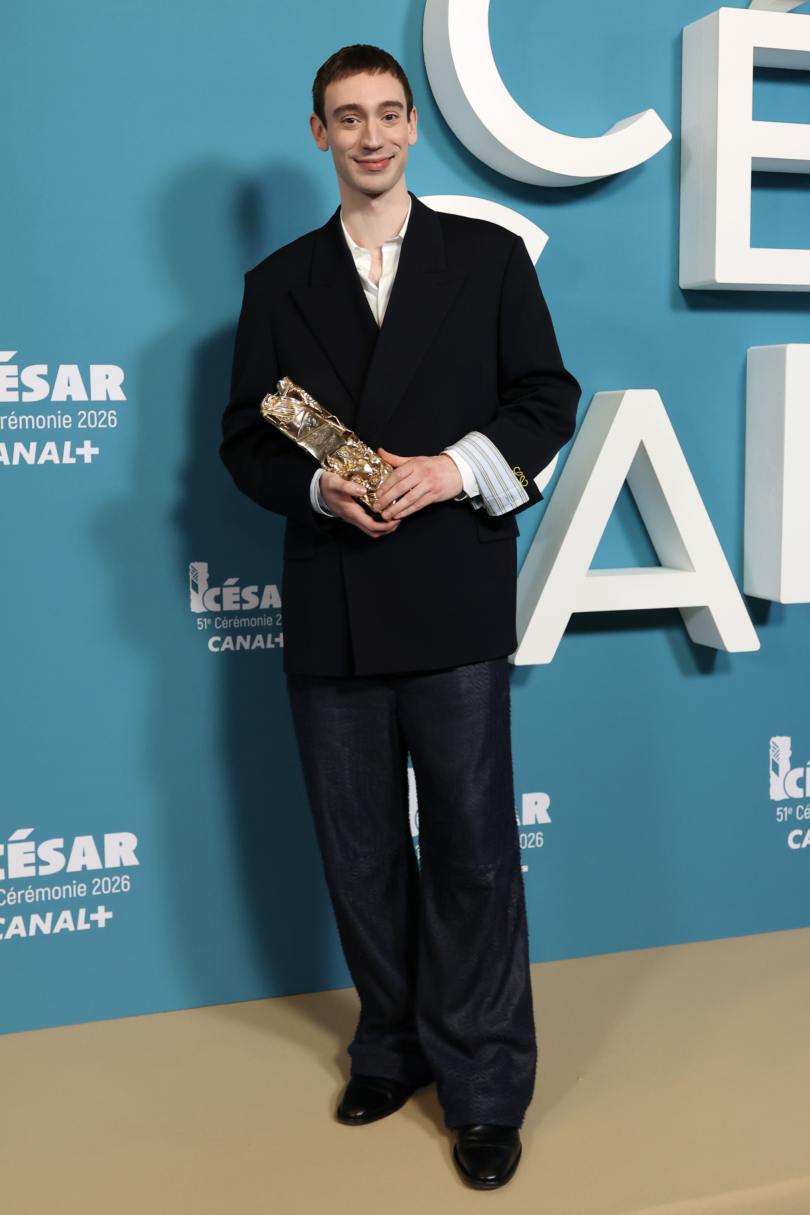 Théodore Pellerin, en los Premios César 2026