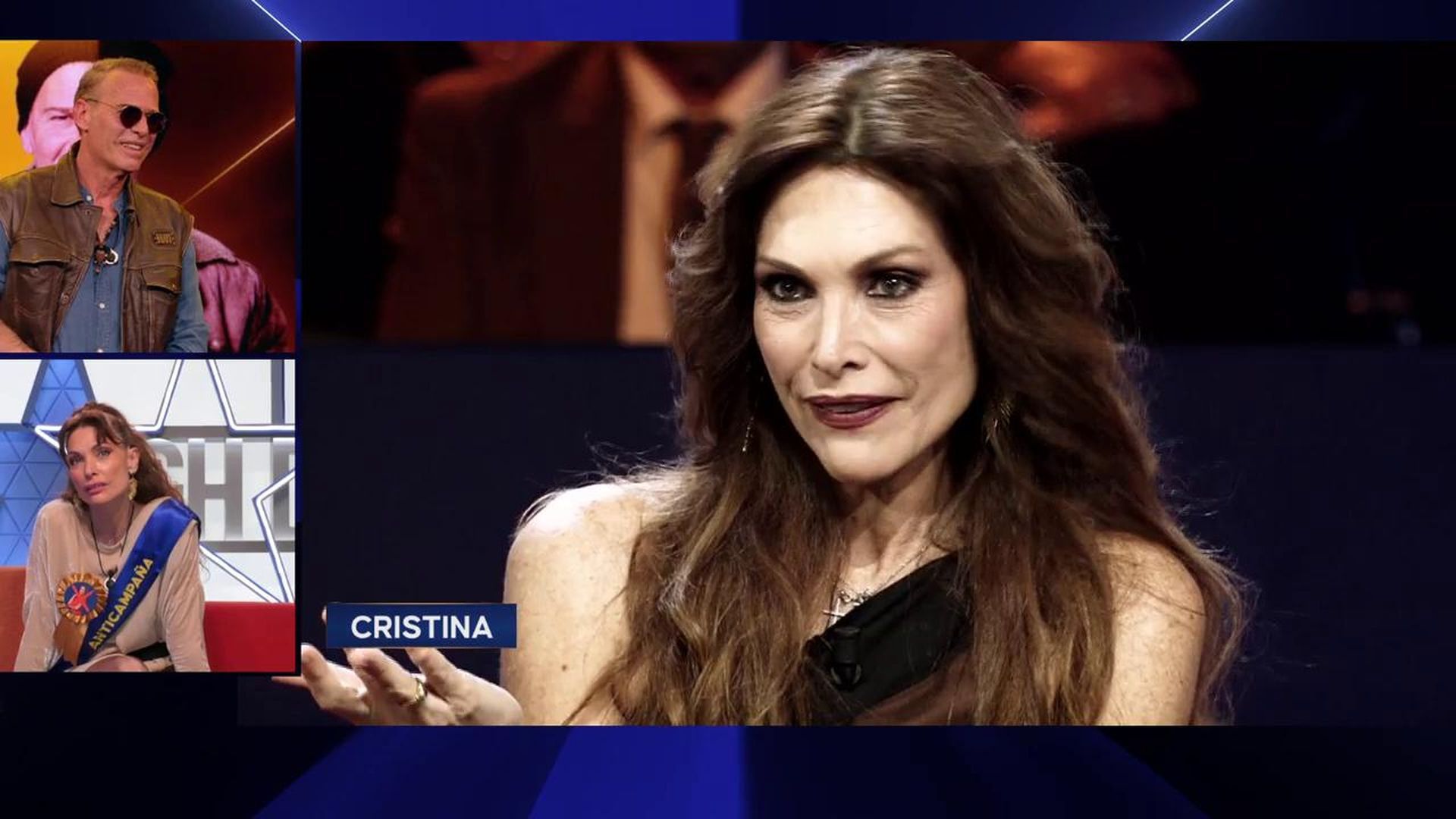 Carlos Lozano reacciona a las imágenes de Cristina Piaget hablando sobre una posible relación con él