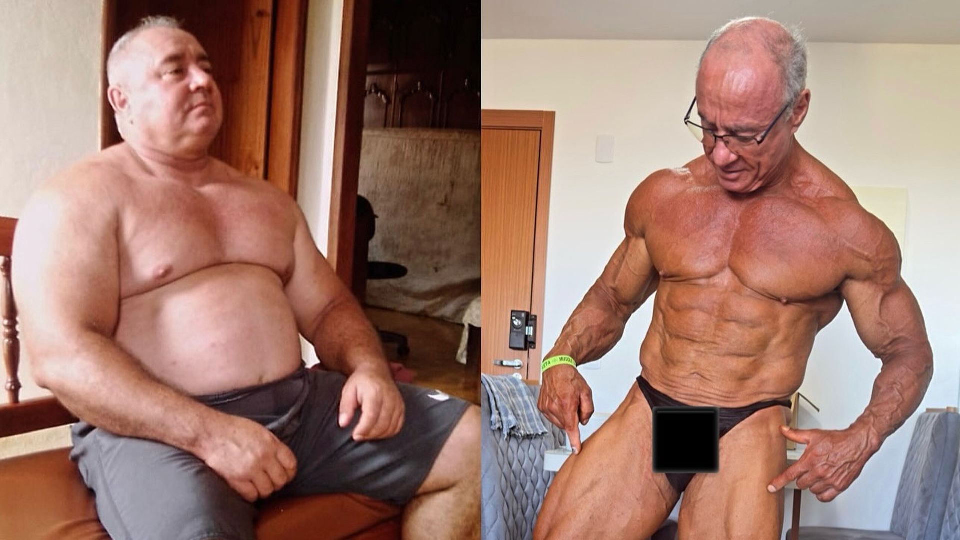 Abuelo fisicoculturista Abuelo fisicoculturista