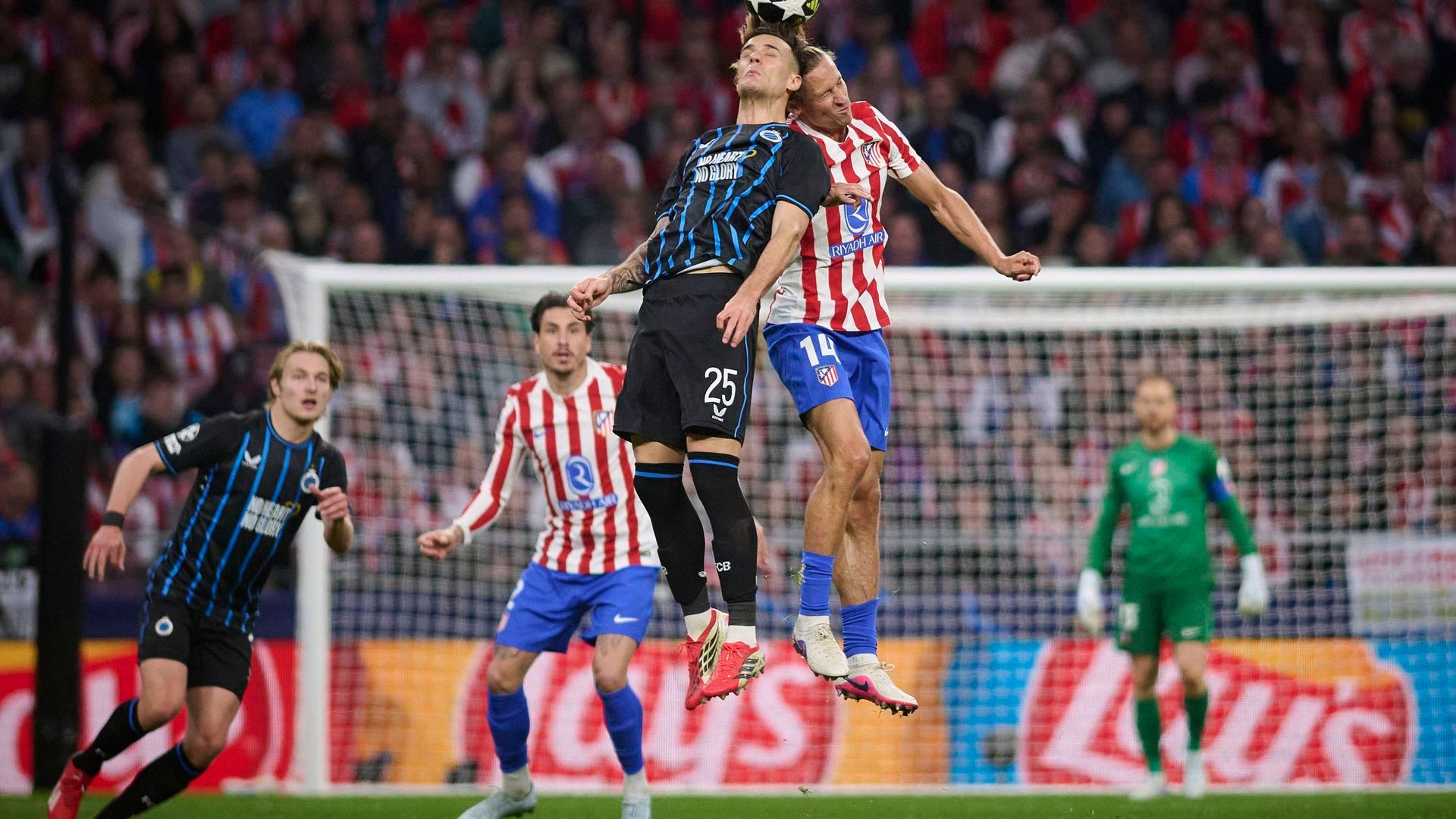 Aleksandar Stankovic ante el Atlético
