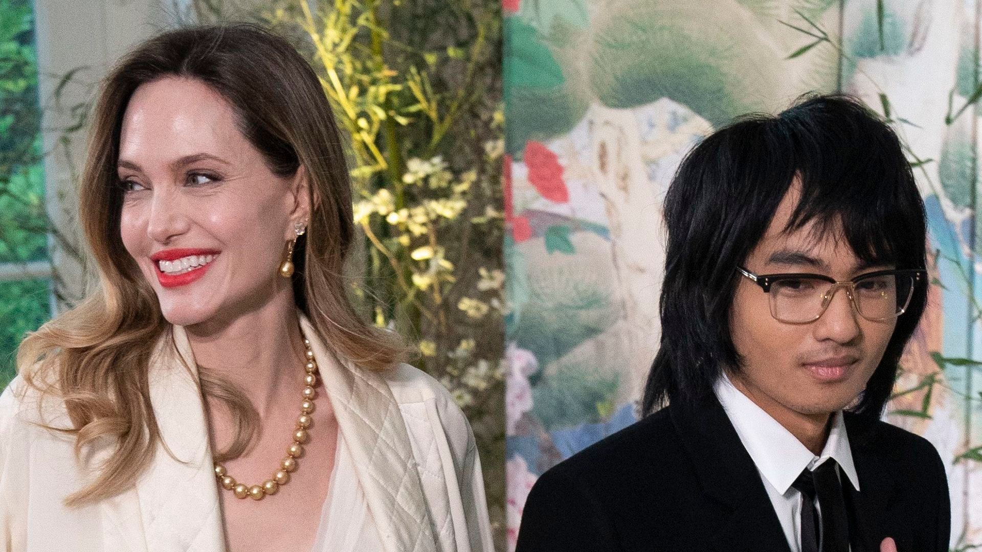 Angelina Jolie y su hijo Maddox