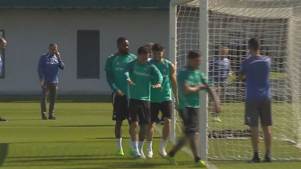 Antony y Abde, inseparables antes del derbi