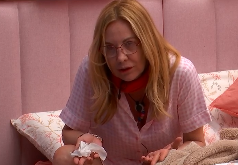 Belén departe con Carlos