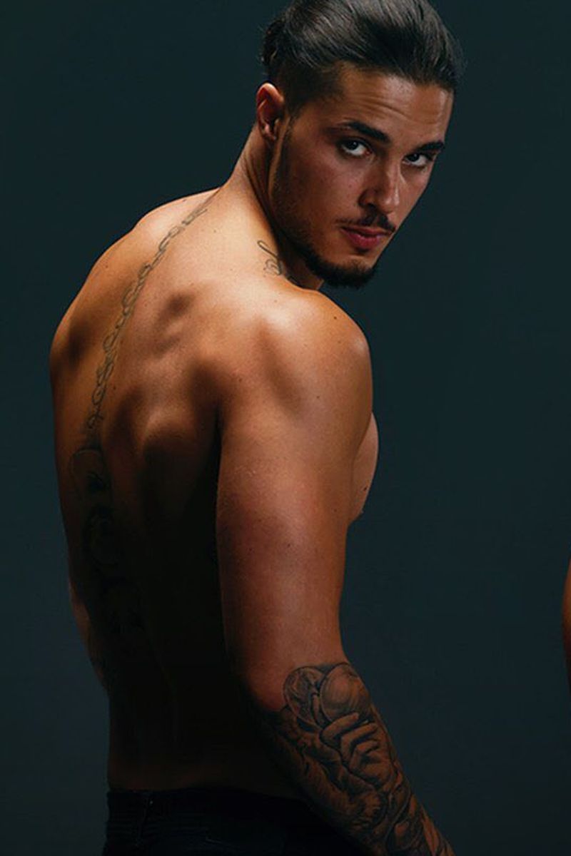 Carlo Costanzia, en un cartel de 'Toy Boy', su gran éxito como actor