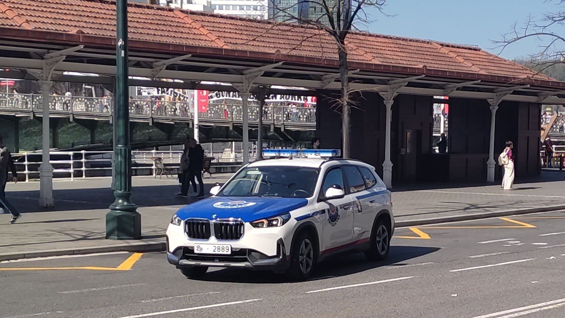 Coche patrulla de la Ertzaintza Coche patrulla de la Ertzaintza