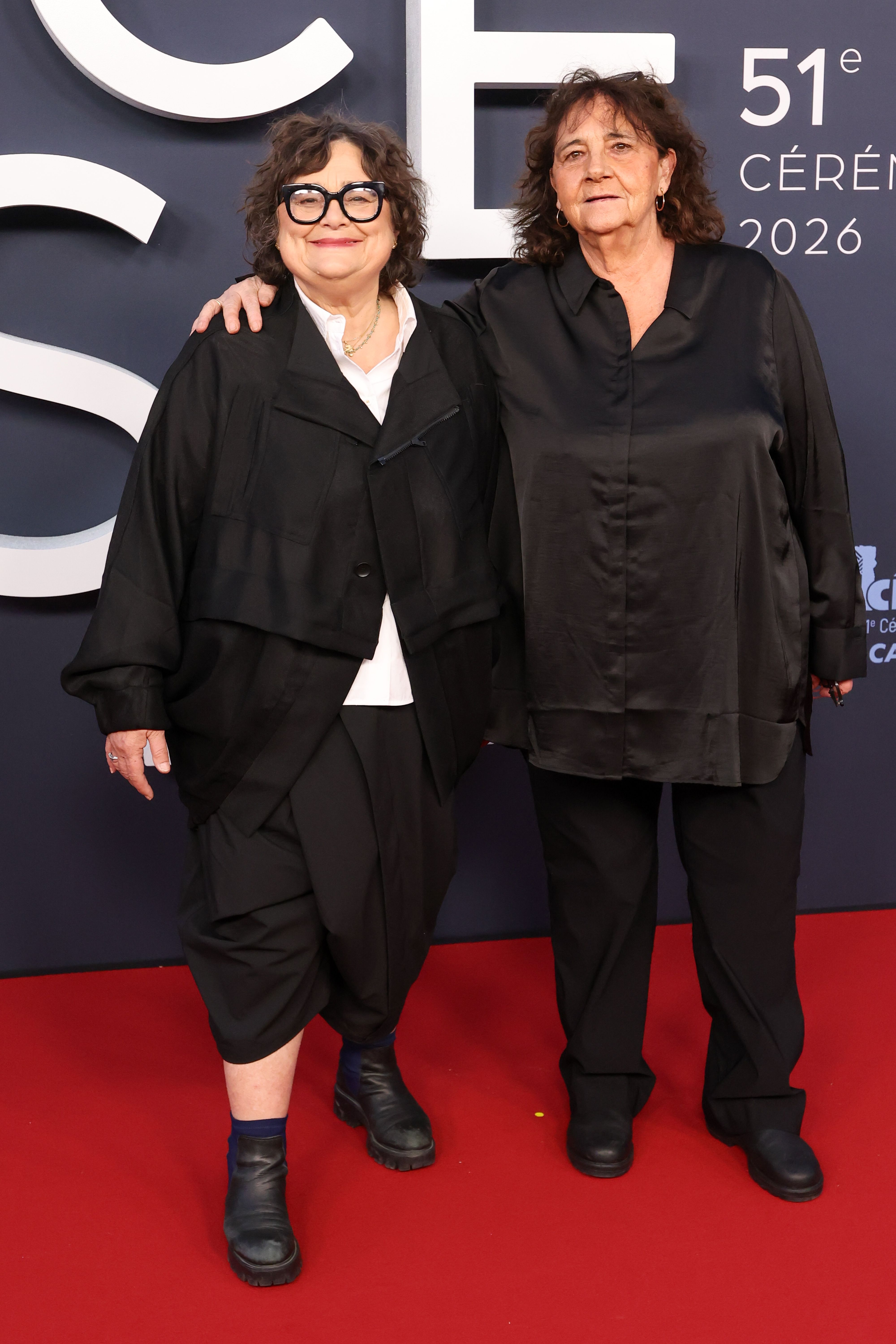 Dominique Cabrera and Caroline Glorion, en los Premios César 2026