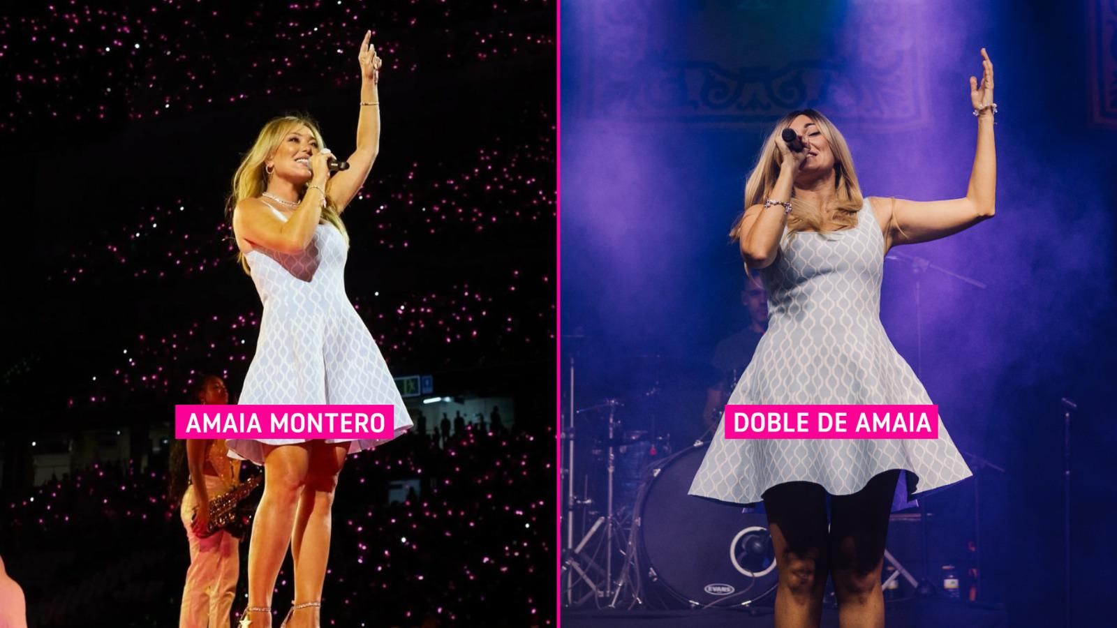 El parecido físico es evidente entre Laura y Amaia Montero