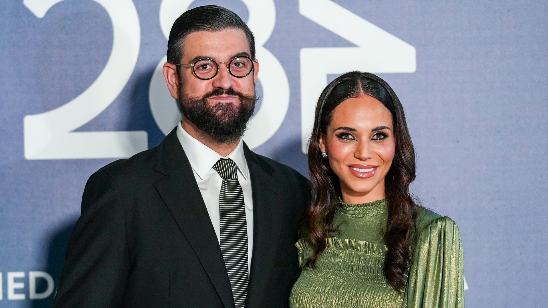 El presentador Manu Sánchez y su mujer Lorena