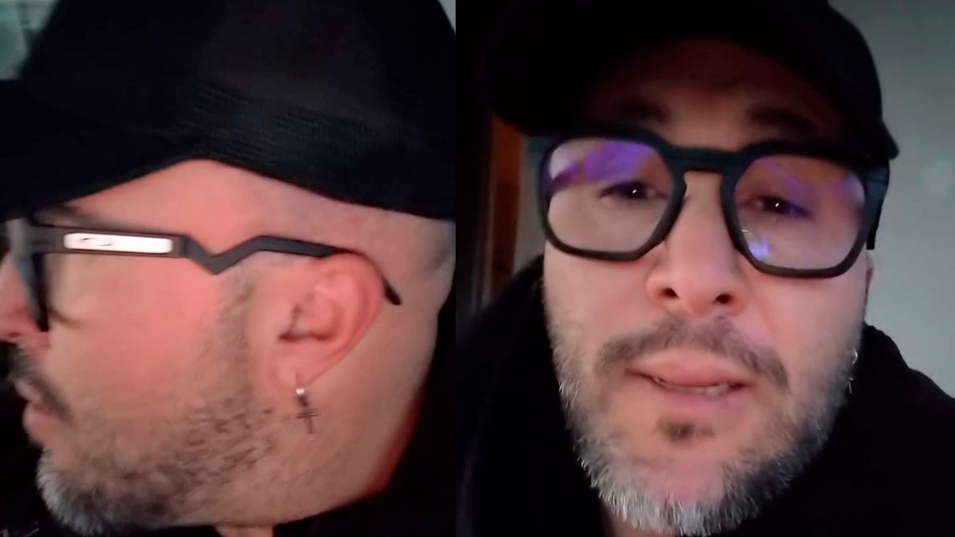 Kiko Rivera con sus nuevas gafas