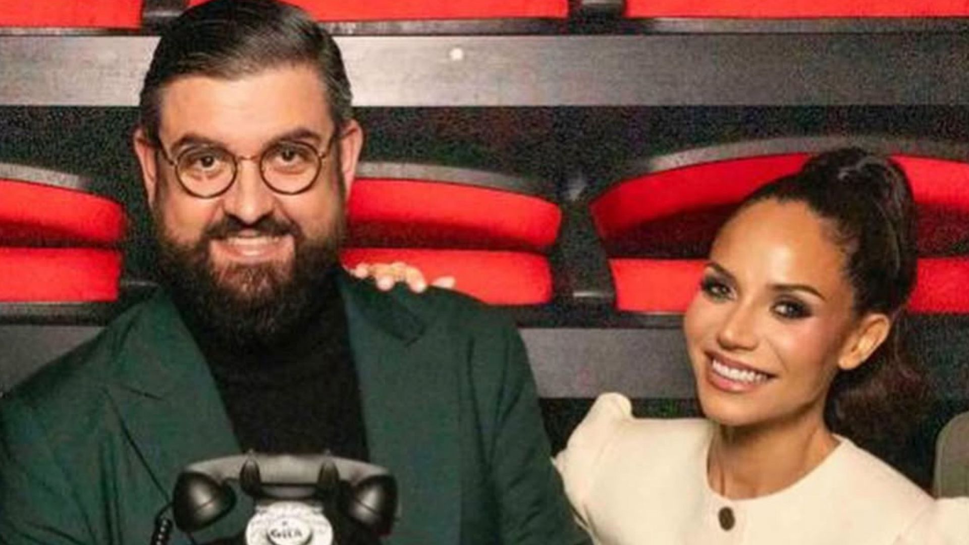 Manu Sánchez y su mujer, Lorena Manu Sánchez y su mujer, Lorena