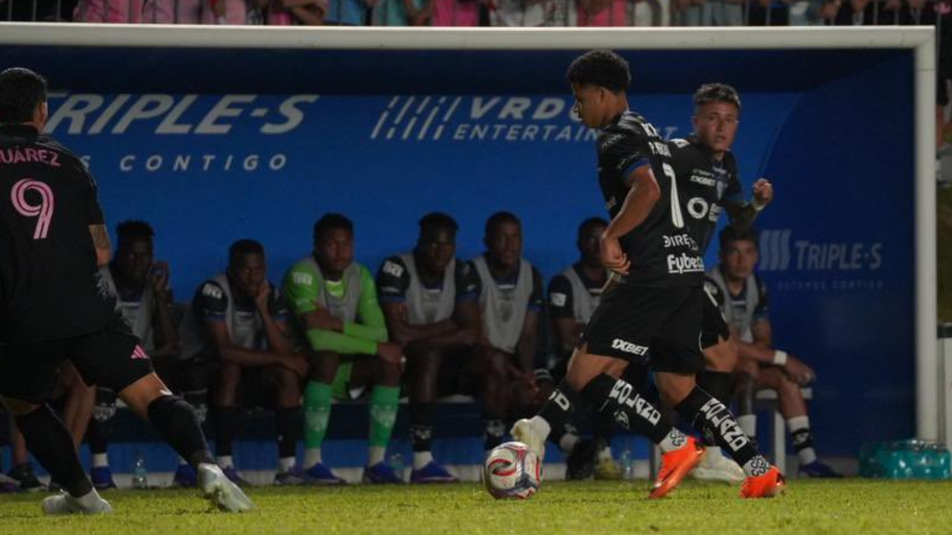 Patrik Mercado, ante el Inter Miami Patrik Mercado, ante el Inter Miami