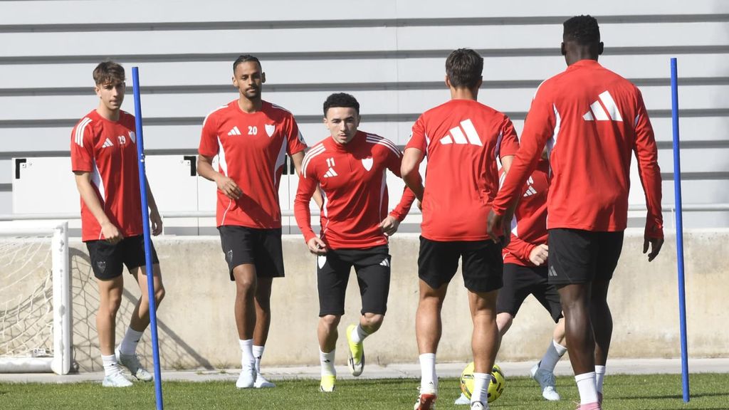 Entrenamiento del Sevilla - Viernes 27 Febrero