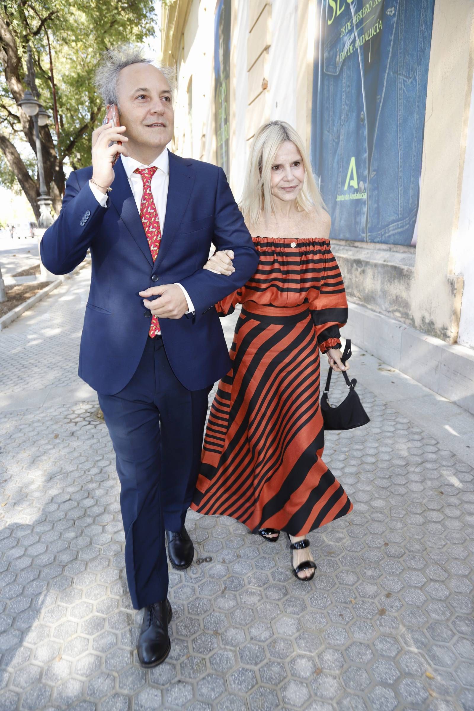 Eugenia Martínez de Irujo y Narcís Rebollo