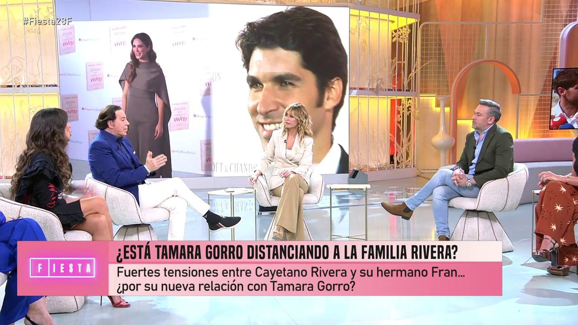 'Fiesta' analiza la última hora sobre la relación de los hermanos Rivera