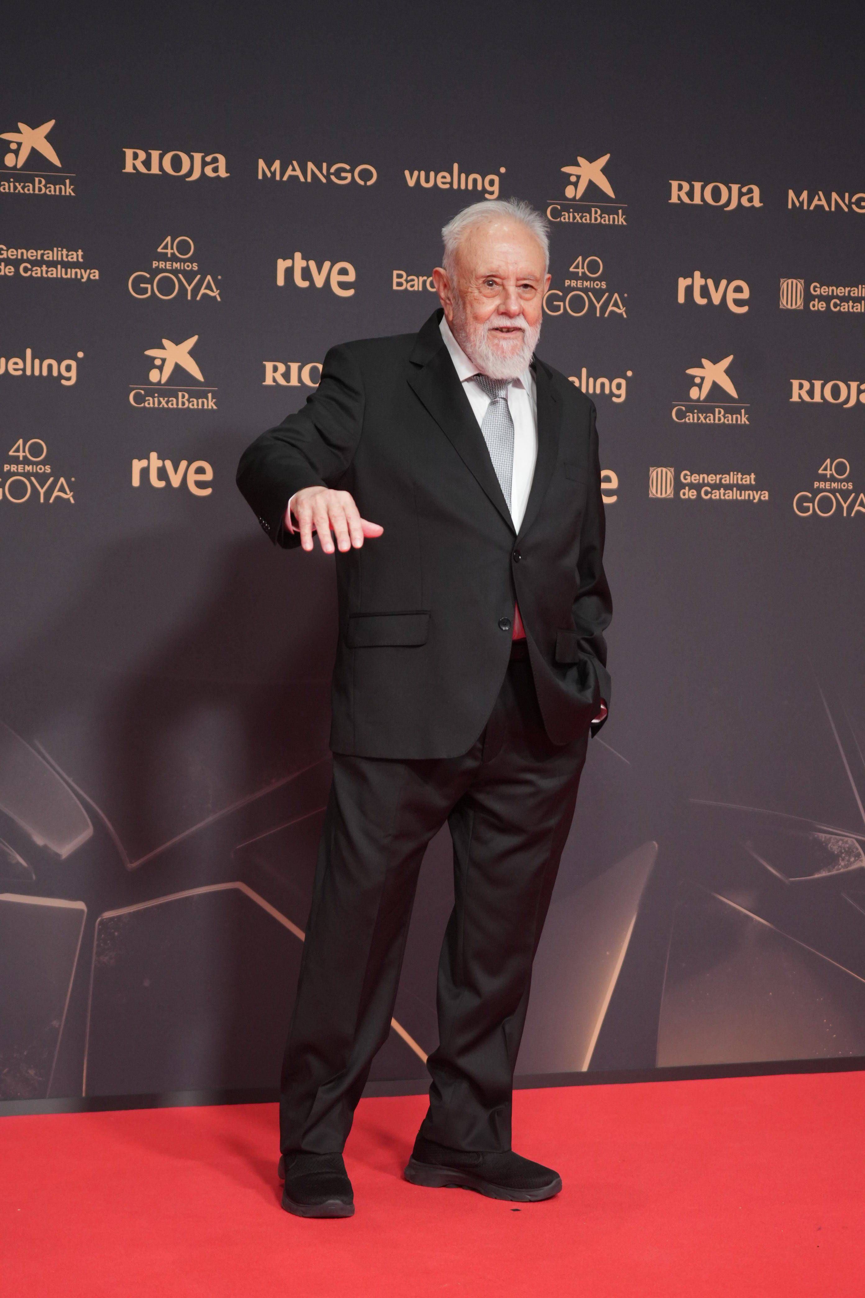 Gonzalo Suárez, en los Premios Goya 2026