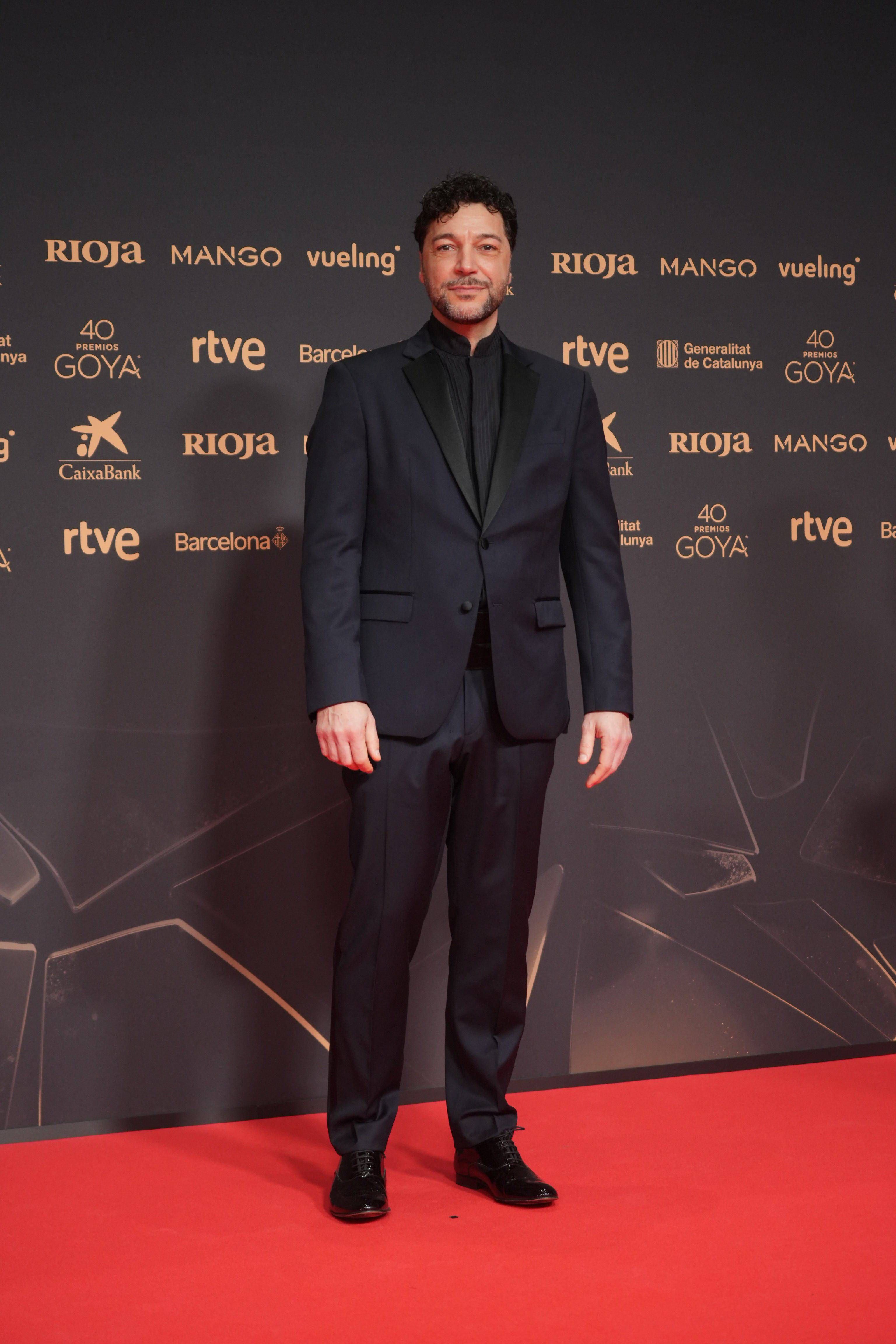 Iván Palomares, en los Premios Goya 2026