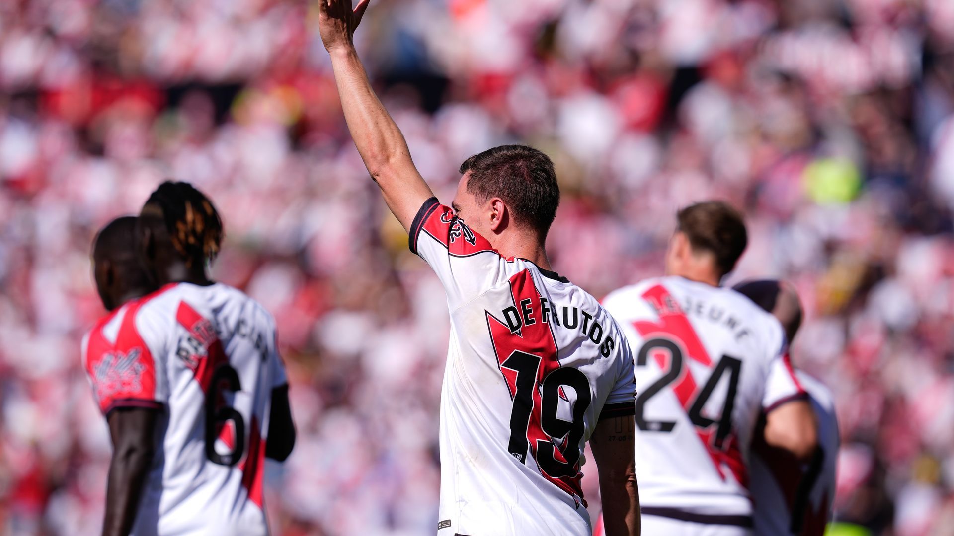 Jorge de Frutos en su gol con el Athletic