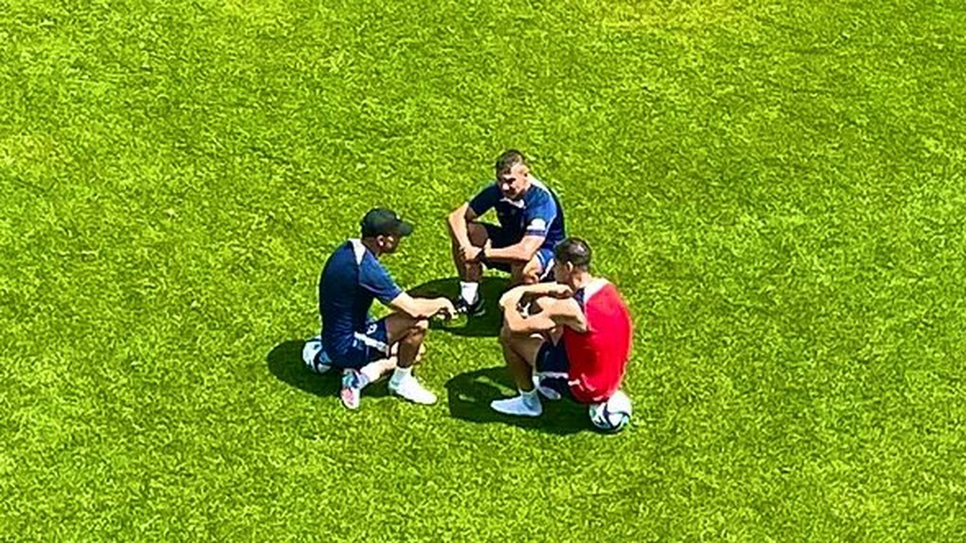 La conversación de Simeone con Álvaro Morata