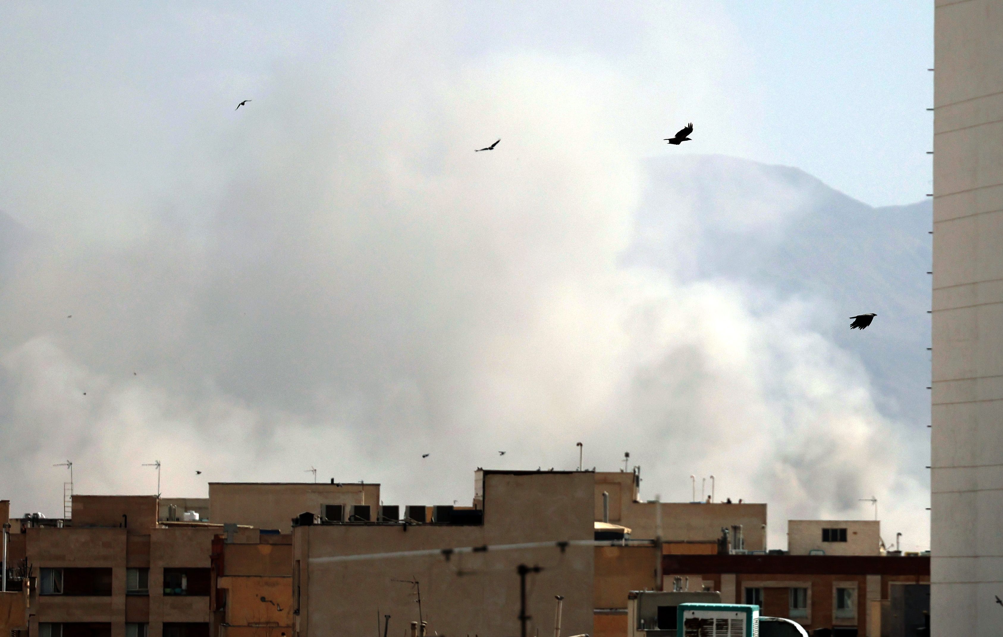 Las imágenes del ataque de Israel y EEUU a Irán