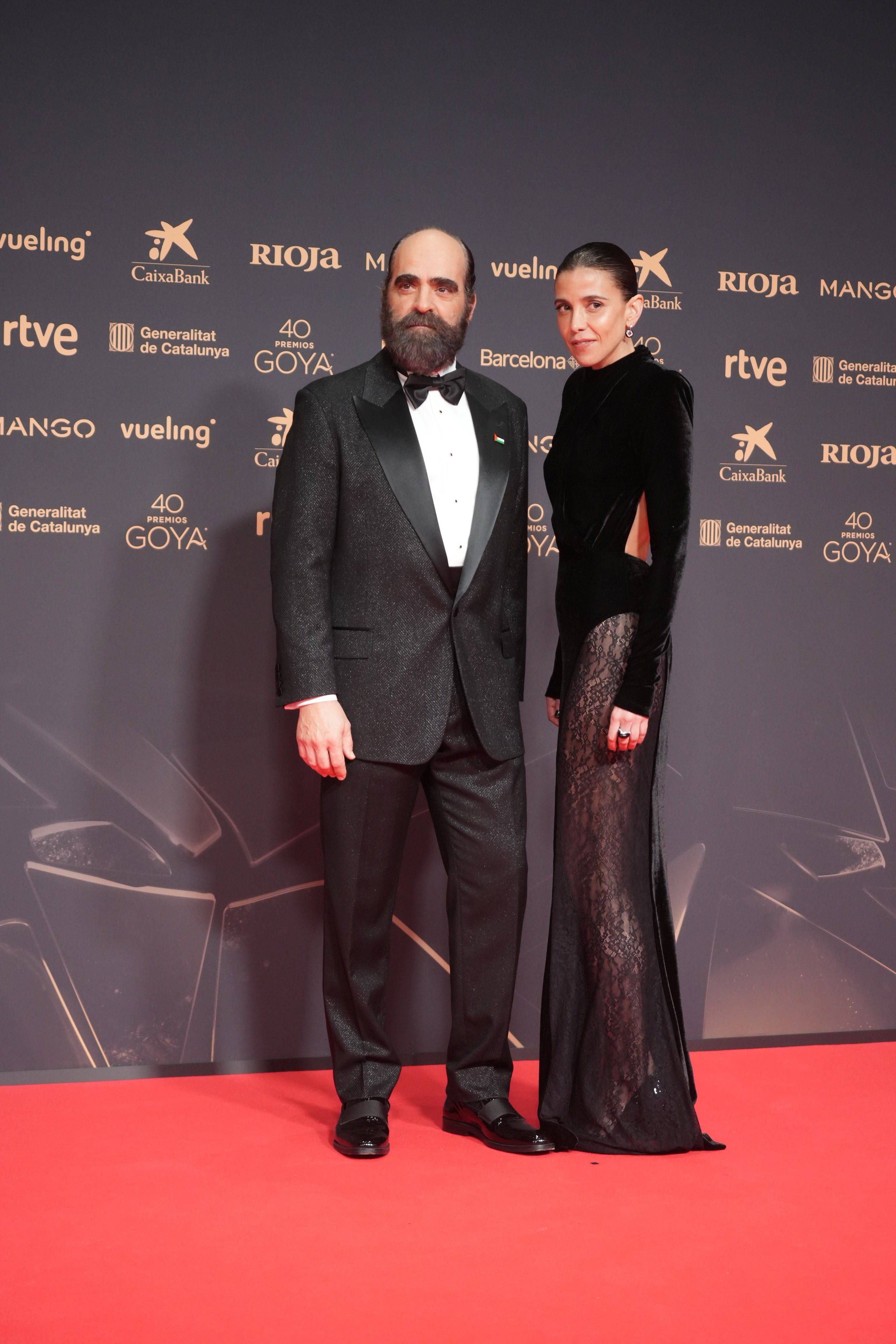 Luis Tosar y Luisa Mayol, en los Premios Goya 2026