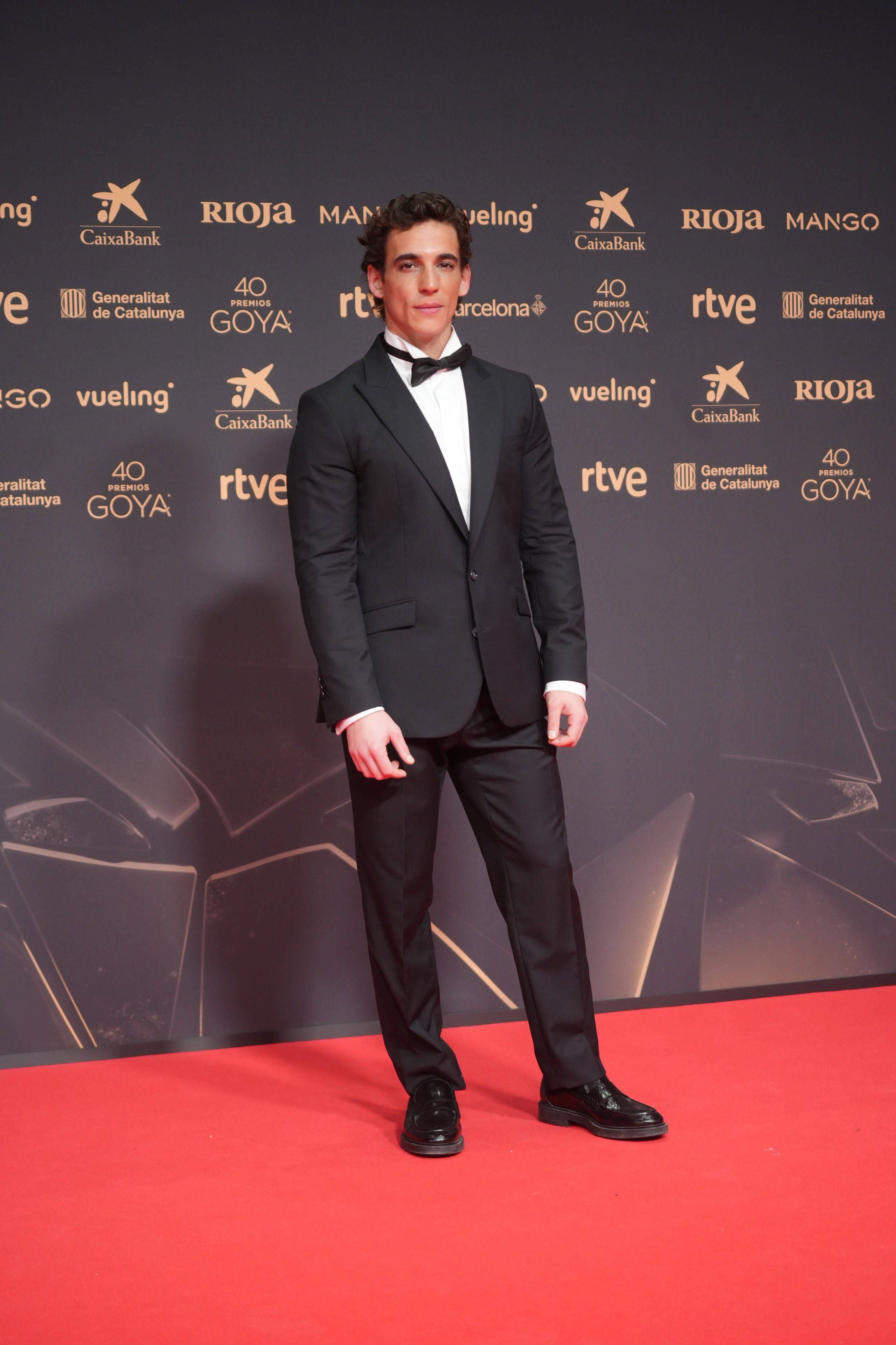 Miguel Herrán, en los Premios Goya 2026