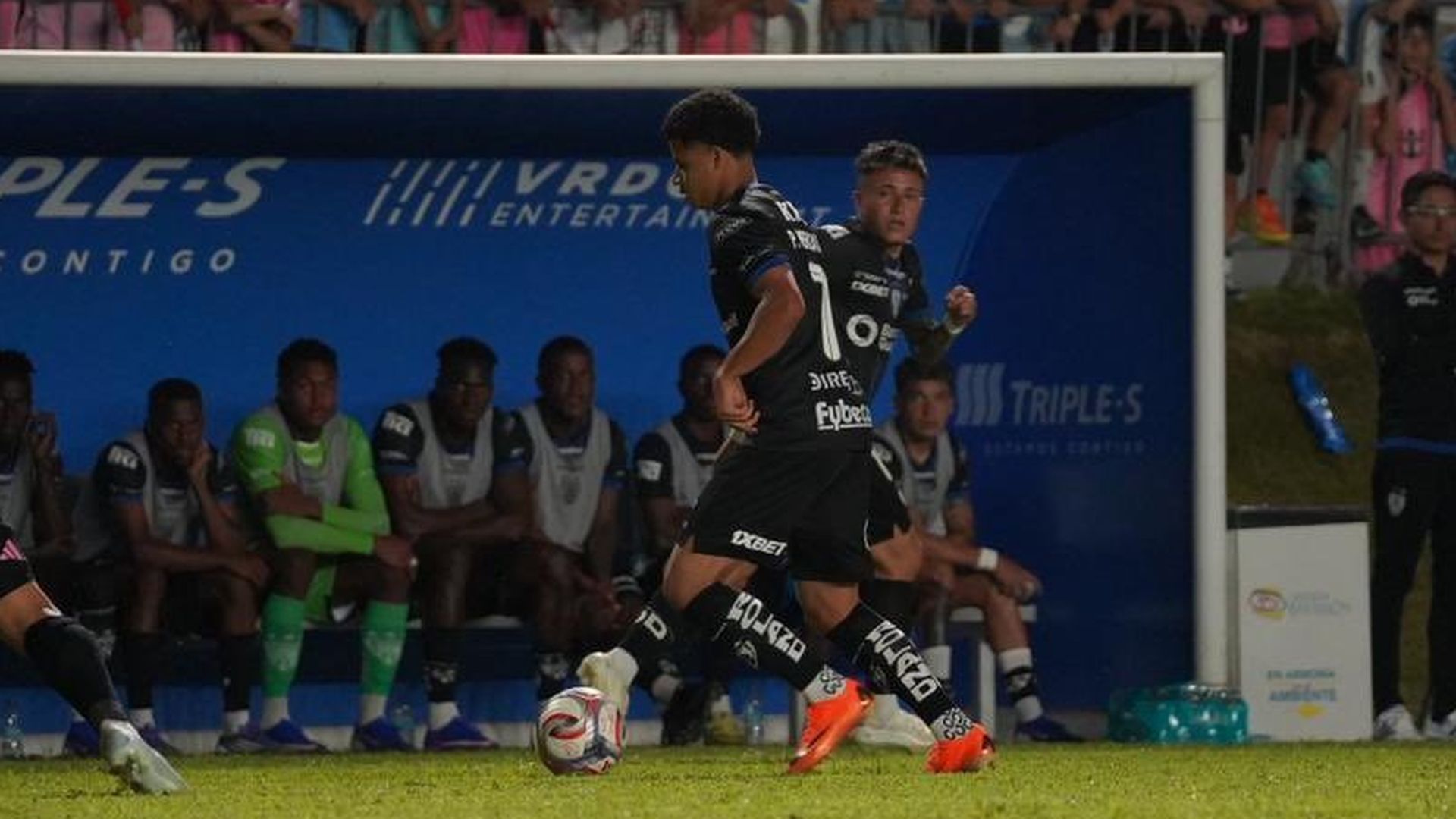 Patrik Mercado, ante el Inter de Miami