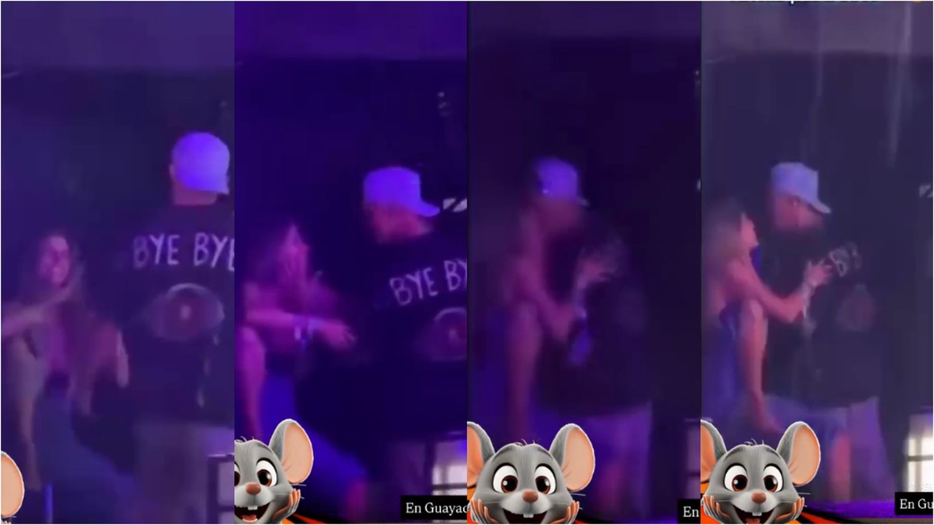 Alejandro Sanz y Stephanie Cayo