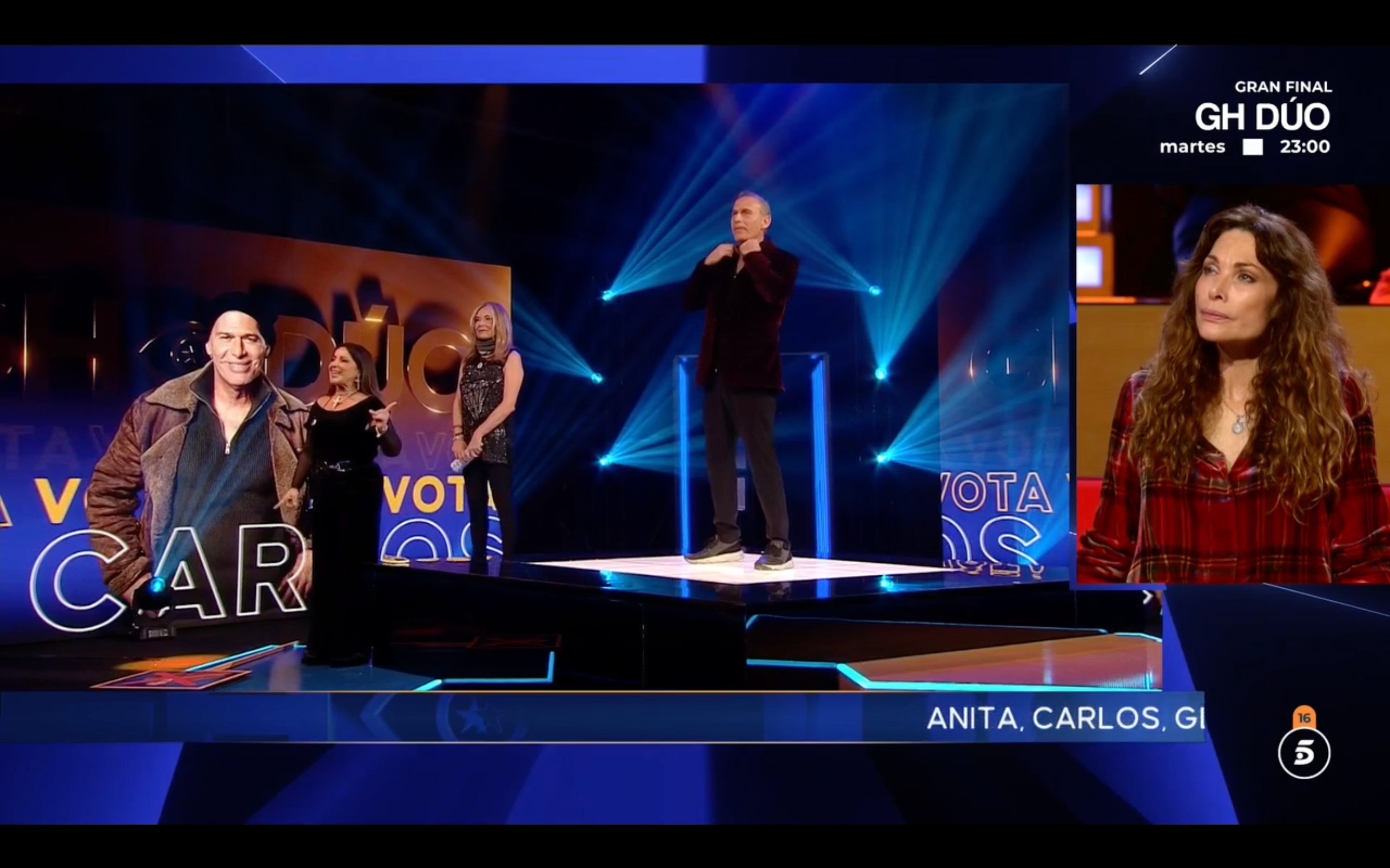 Carlos, Belén y Raquel